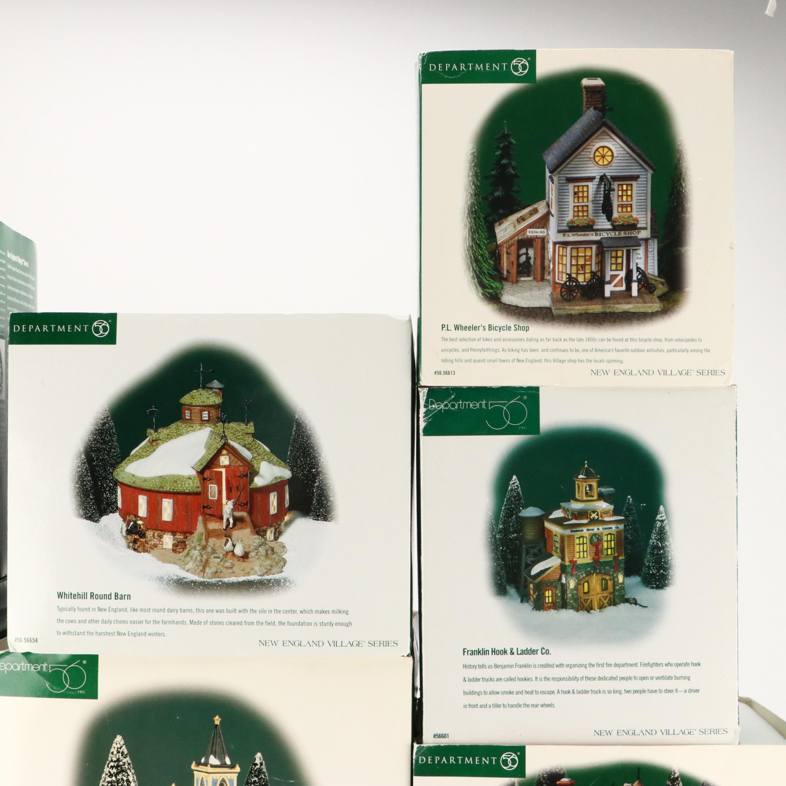 Department 56 Heritage Collection New England Village Buildings