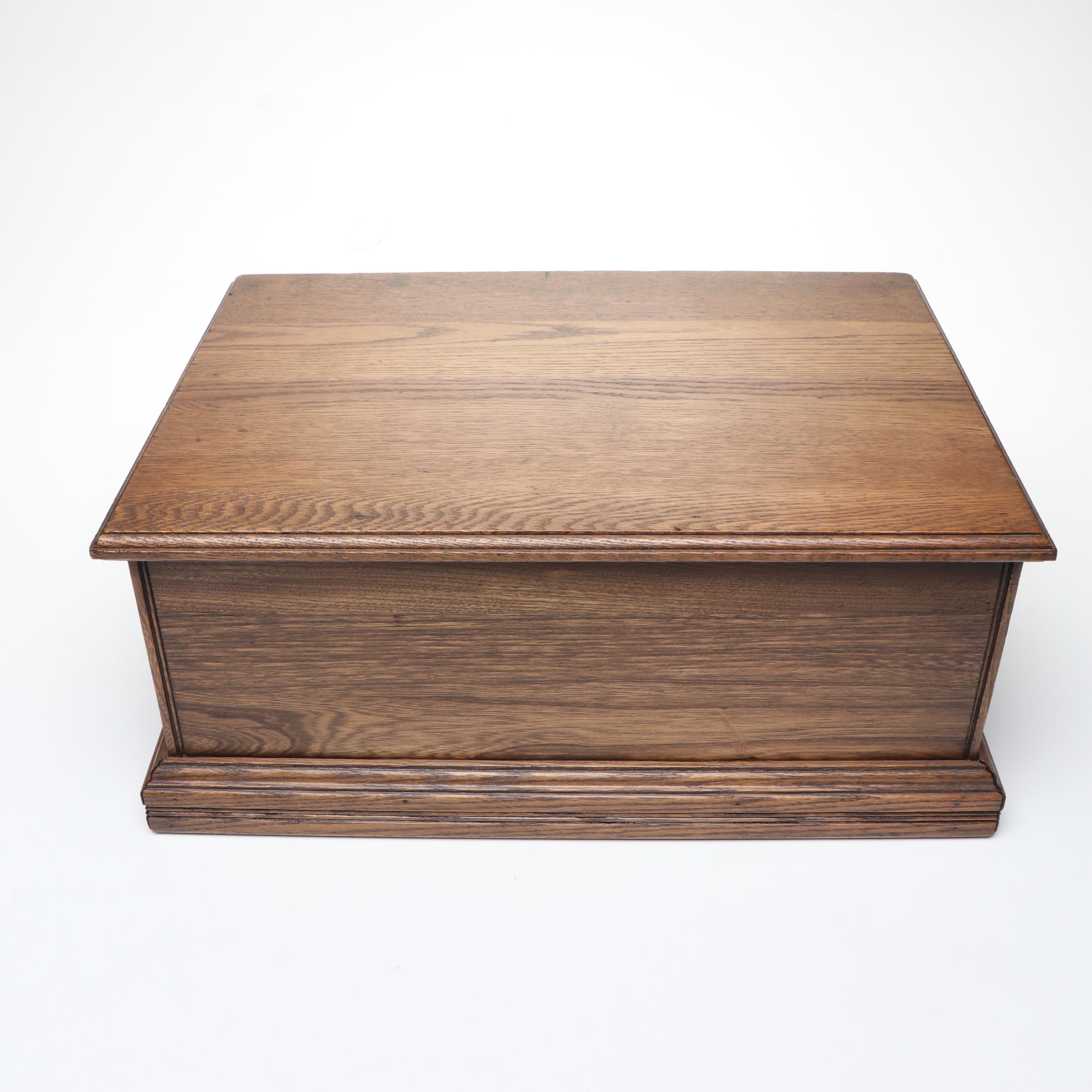 The Spool Cotton Co. Two-Drawer Wooden Cabinet