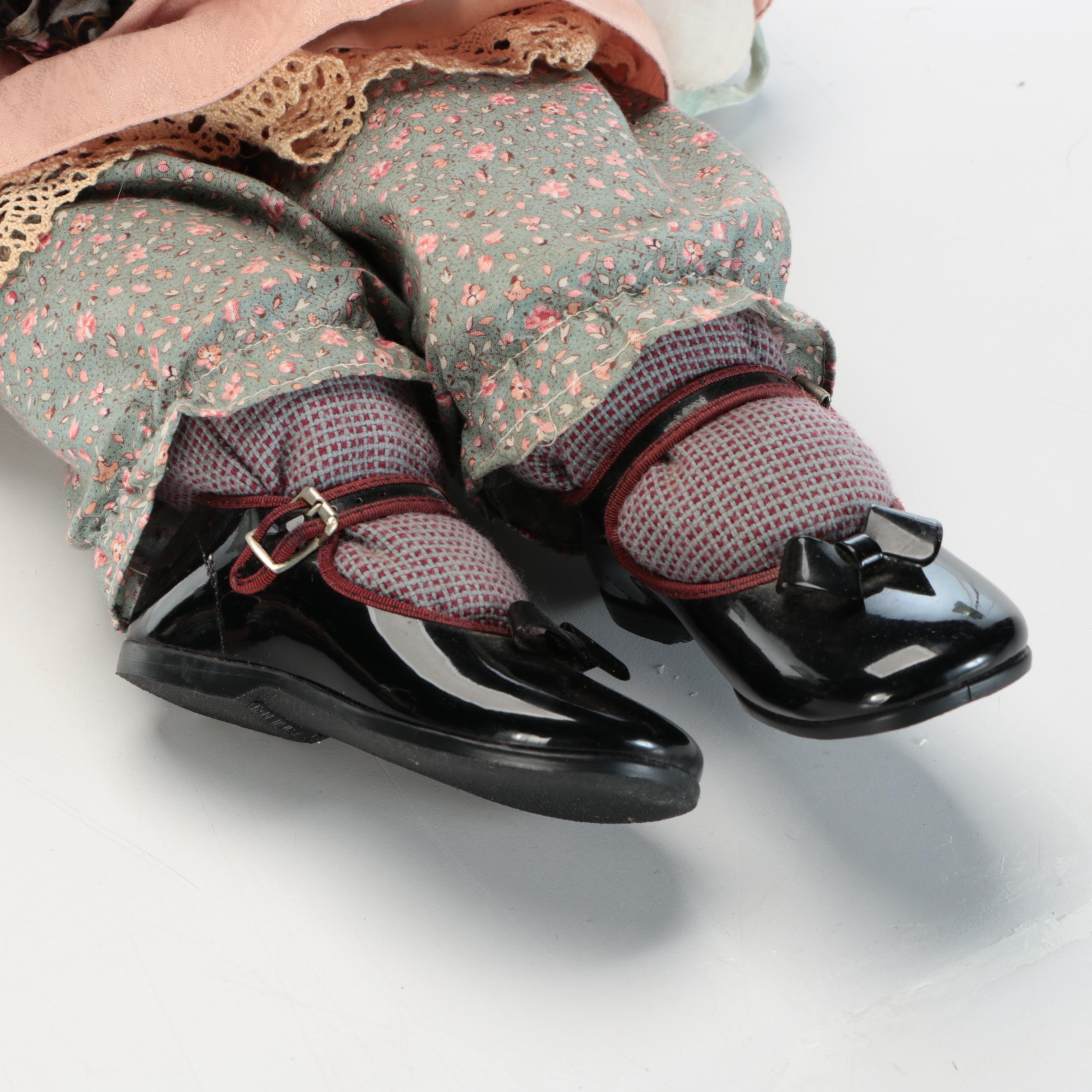 Gretchen Wilson "Regina," "Jackie" and "Sasha" Fabric Little Souls Dolls