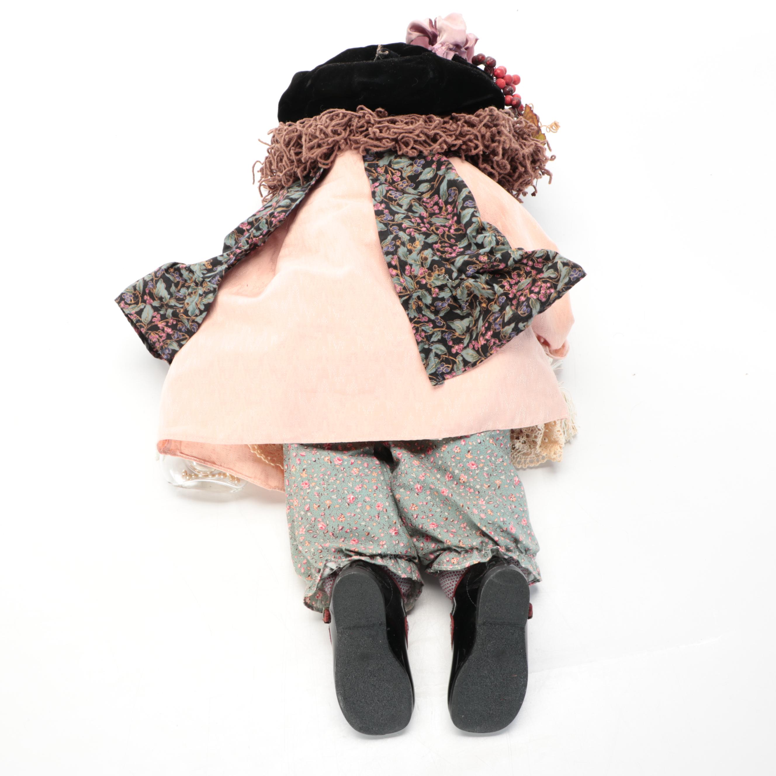 Gretchen Wilson "Regina," "Jackie" and "Sasha" Fabric Little Souls Dolls