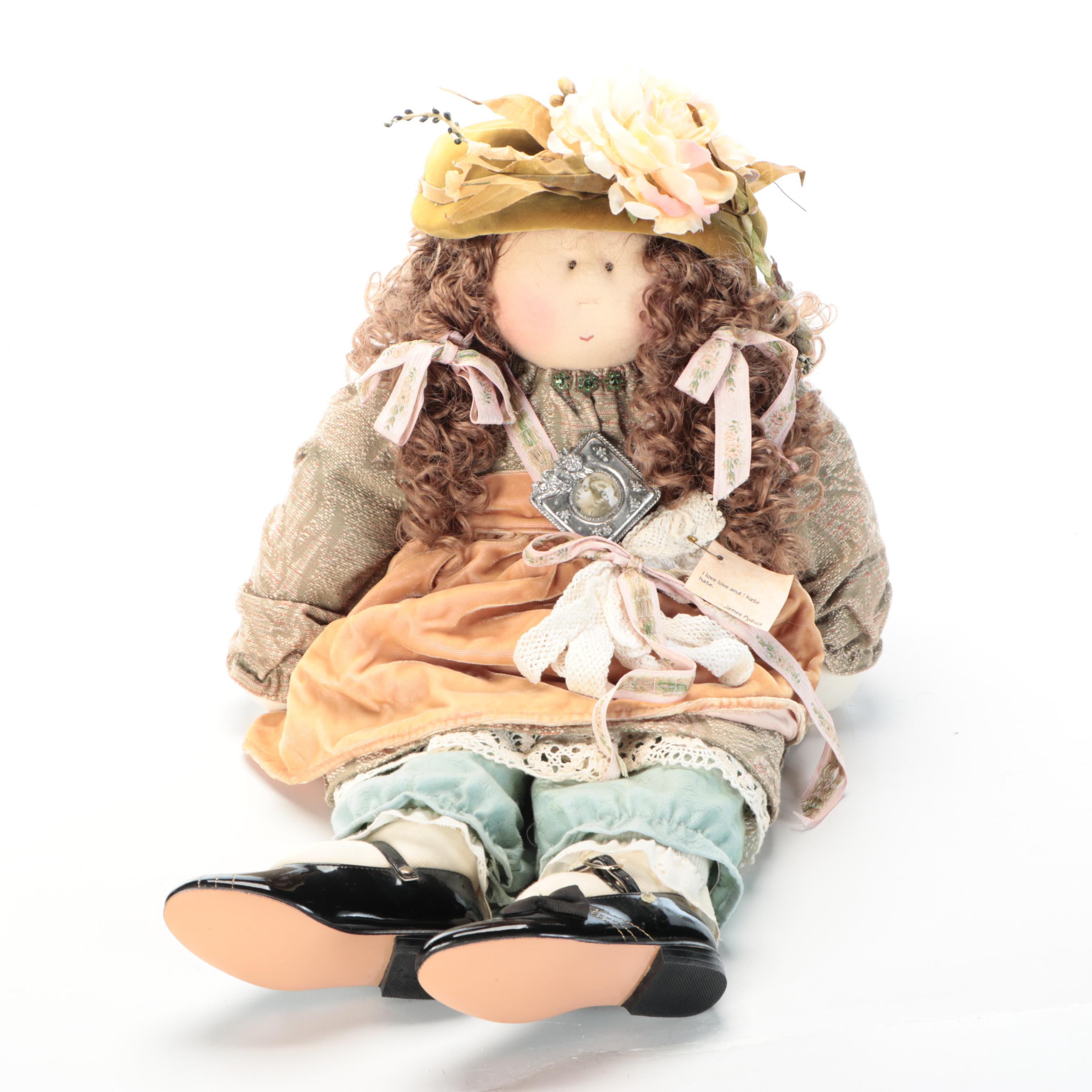 Gretchen Wilson "Regina," "Jackie" and "Sasha" Fabric Little Souls Dolls