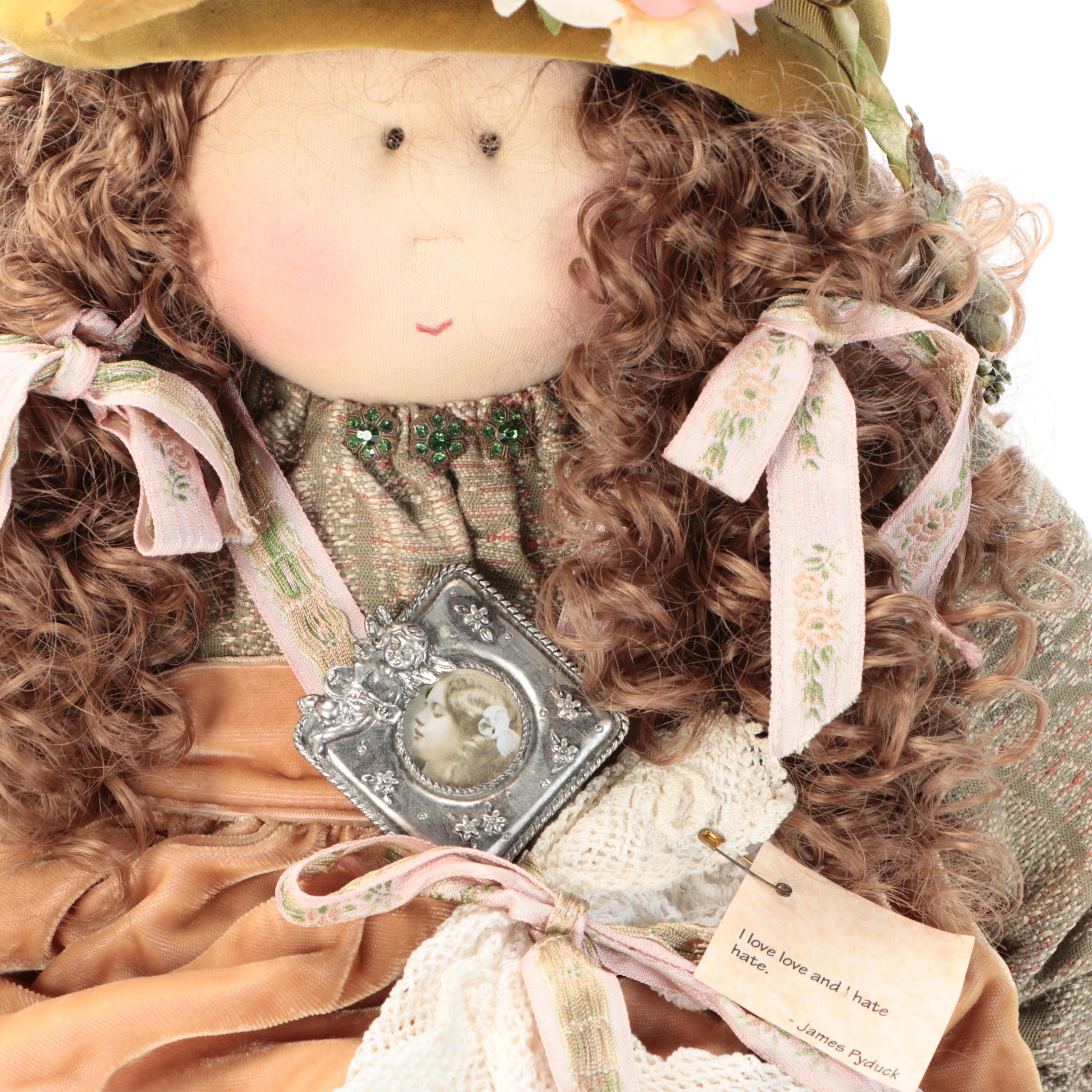 Gretchen Wilson "Regina," "Jackie" and "Sasha" Fabric Little Souls Dolls