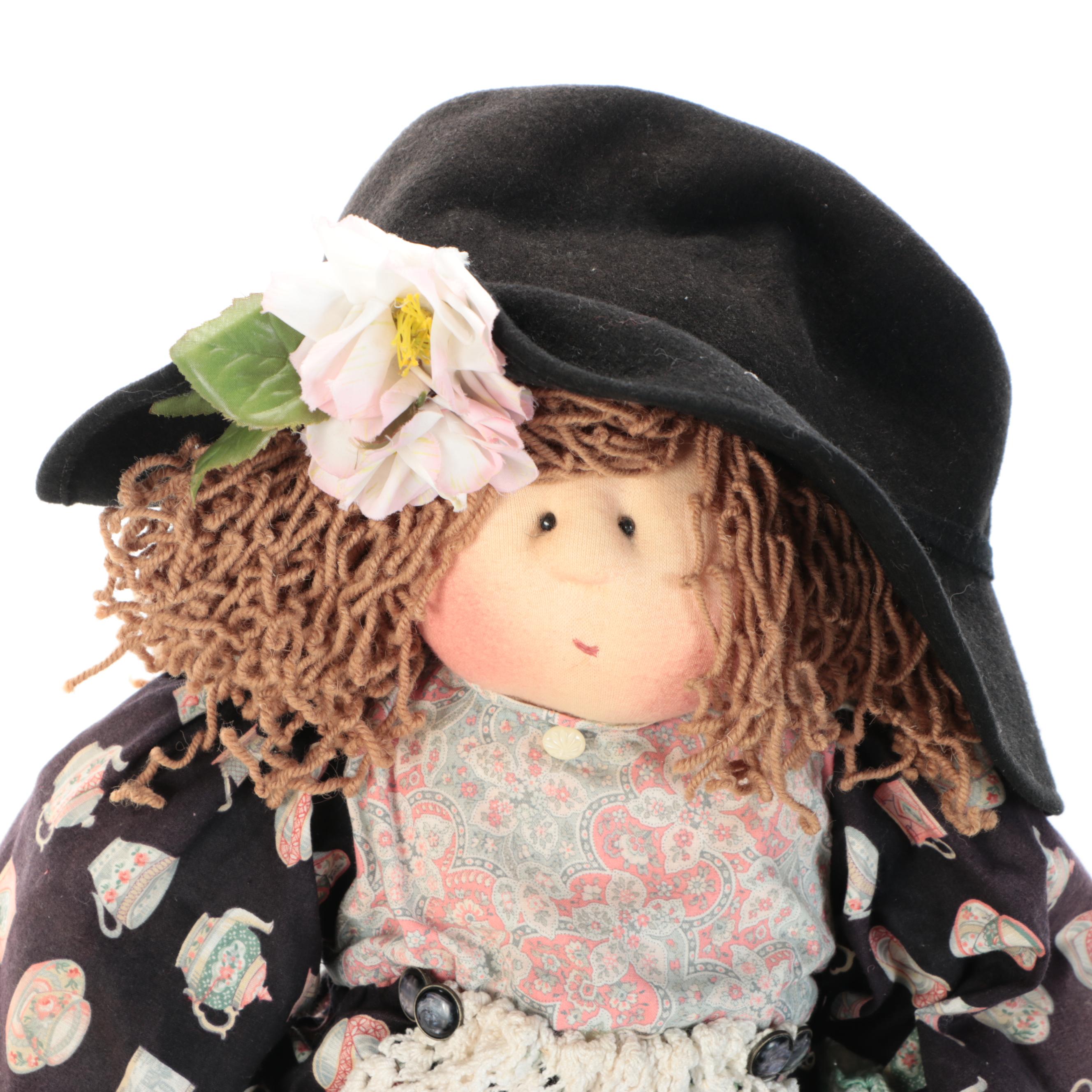 Gretchen Wilson "Regina," "Jackie" and "Sasha" Fabric Little Souls Dolls