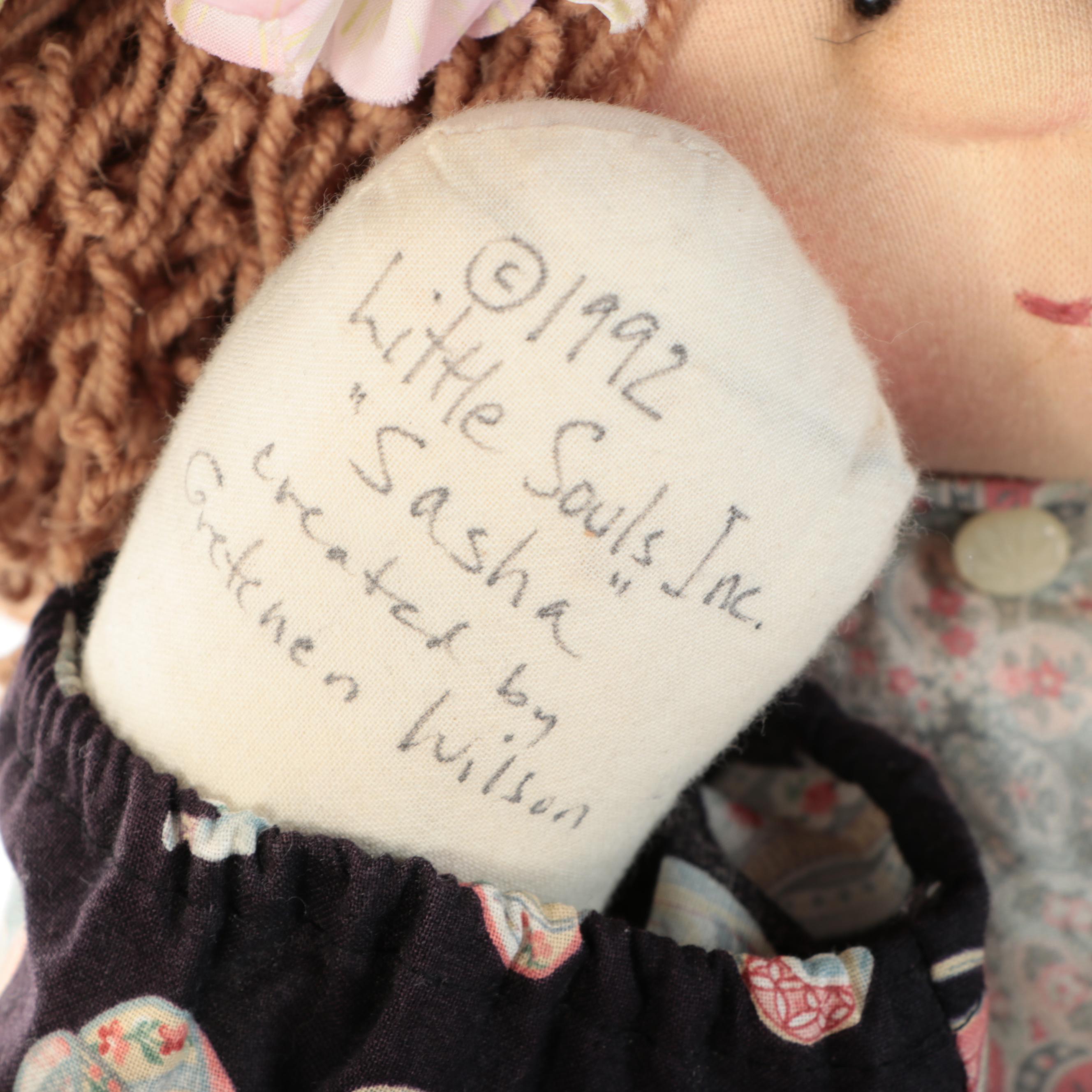 Gretchen Wilson "Regina," "Jackie" and "Sasha" Fabric Little Souls Dolls