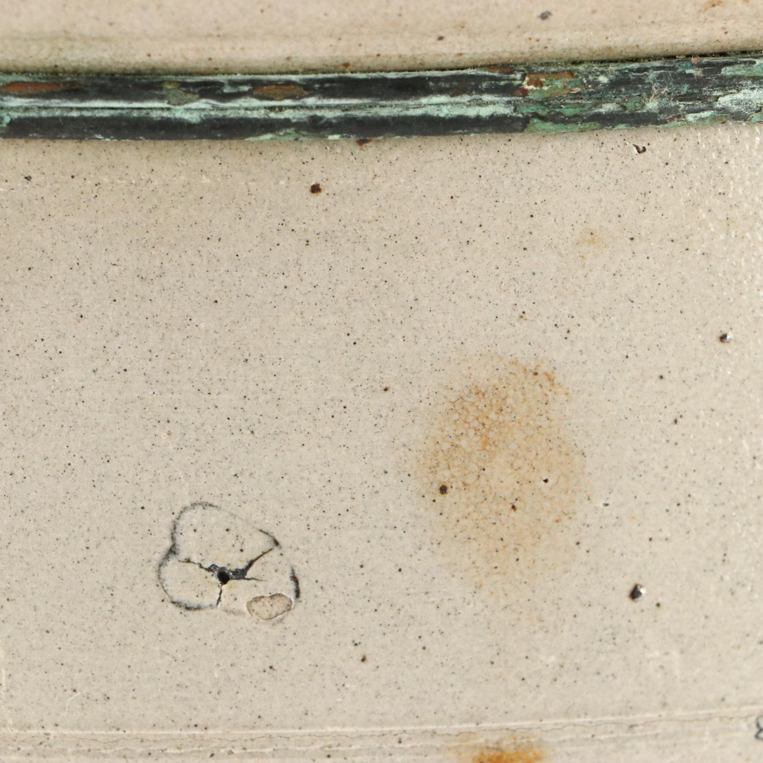 American Rustic Style Salt Glazed Stoneware Crock