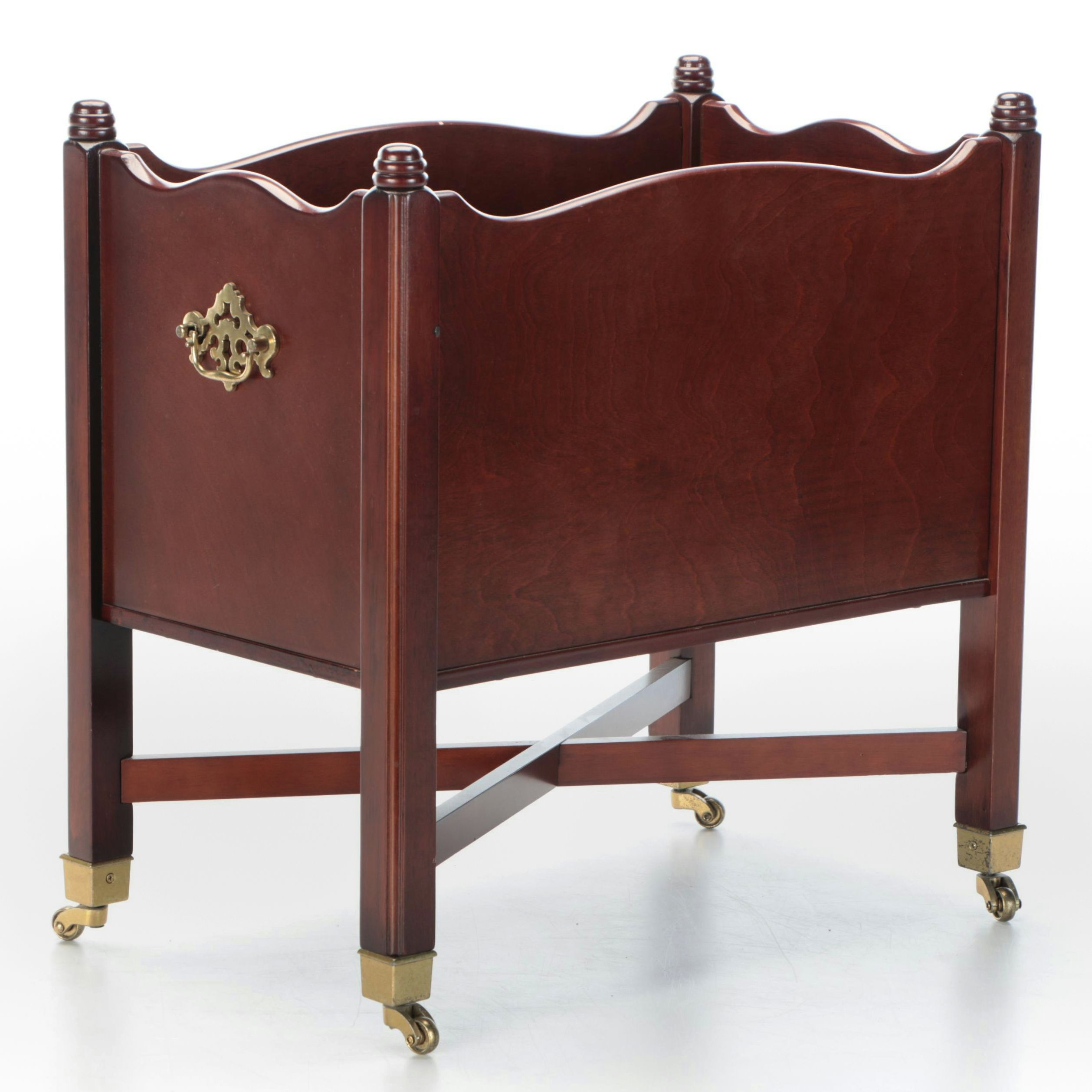 The Bombay Company Chippendale Style Wooden Magazine Rack