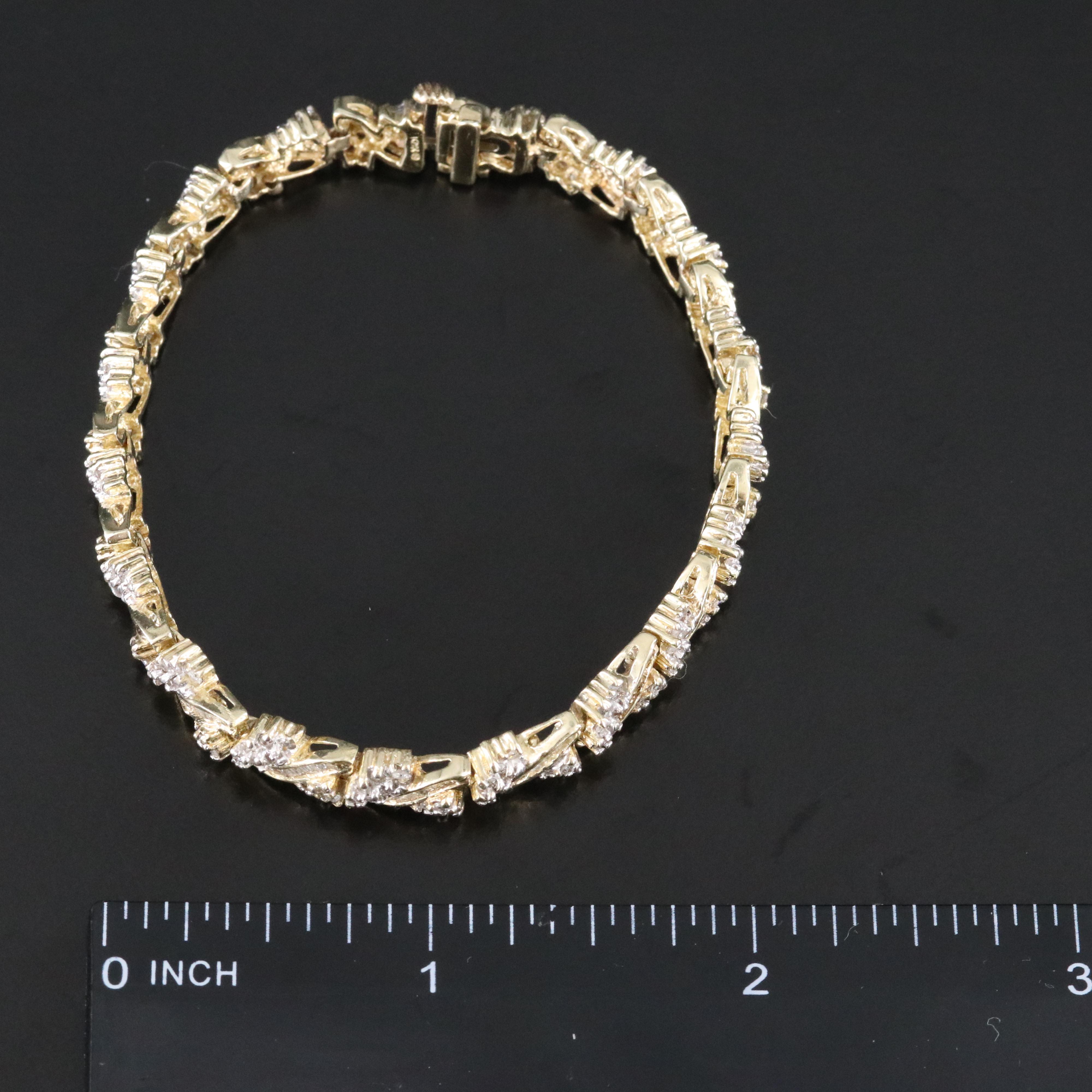 10K 3.54 CTW Diamond Bracelet