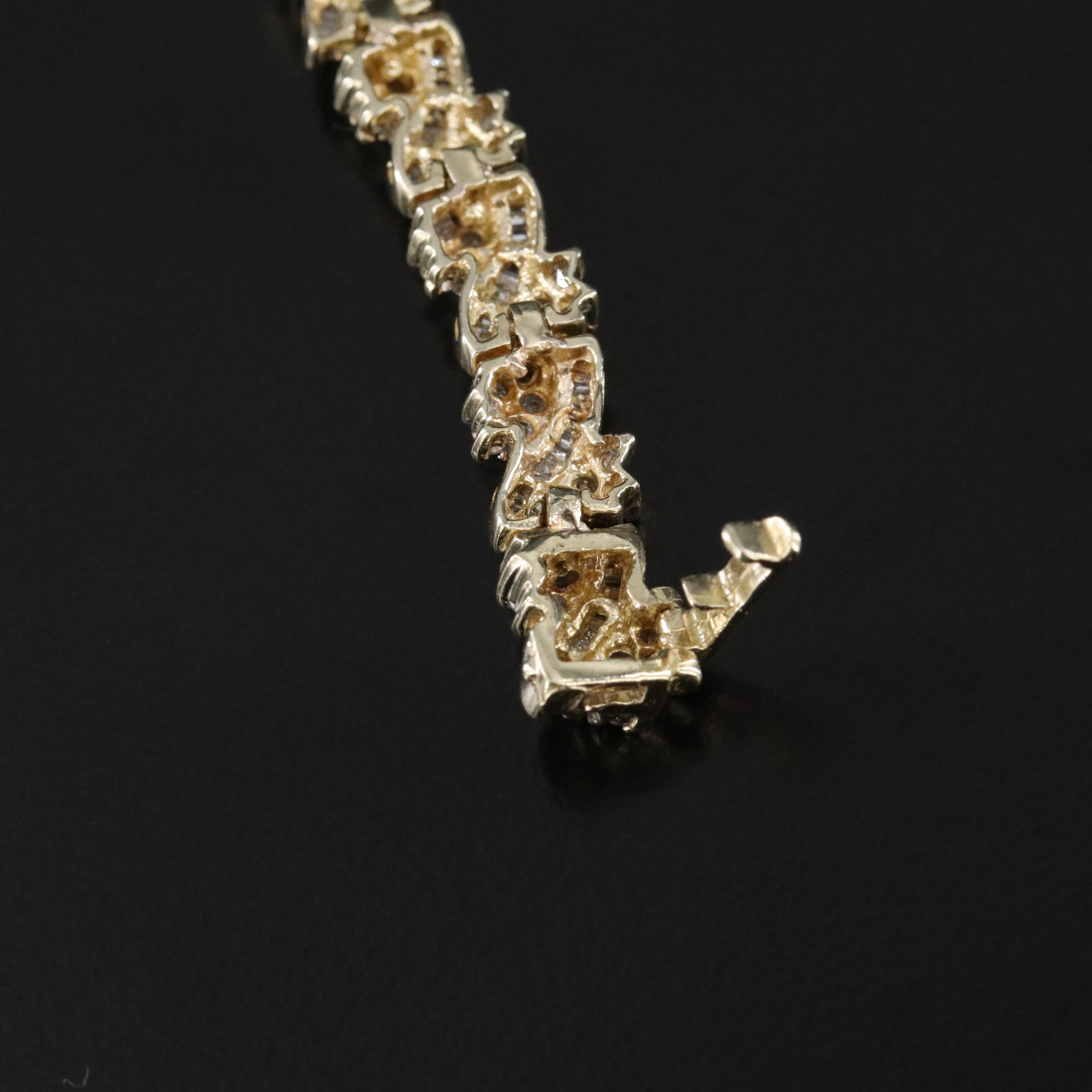 10K 3.54 CTW Diamond Bracelet