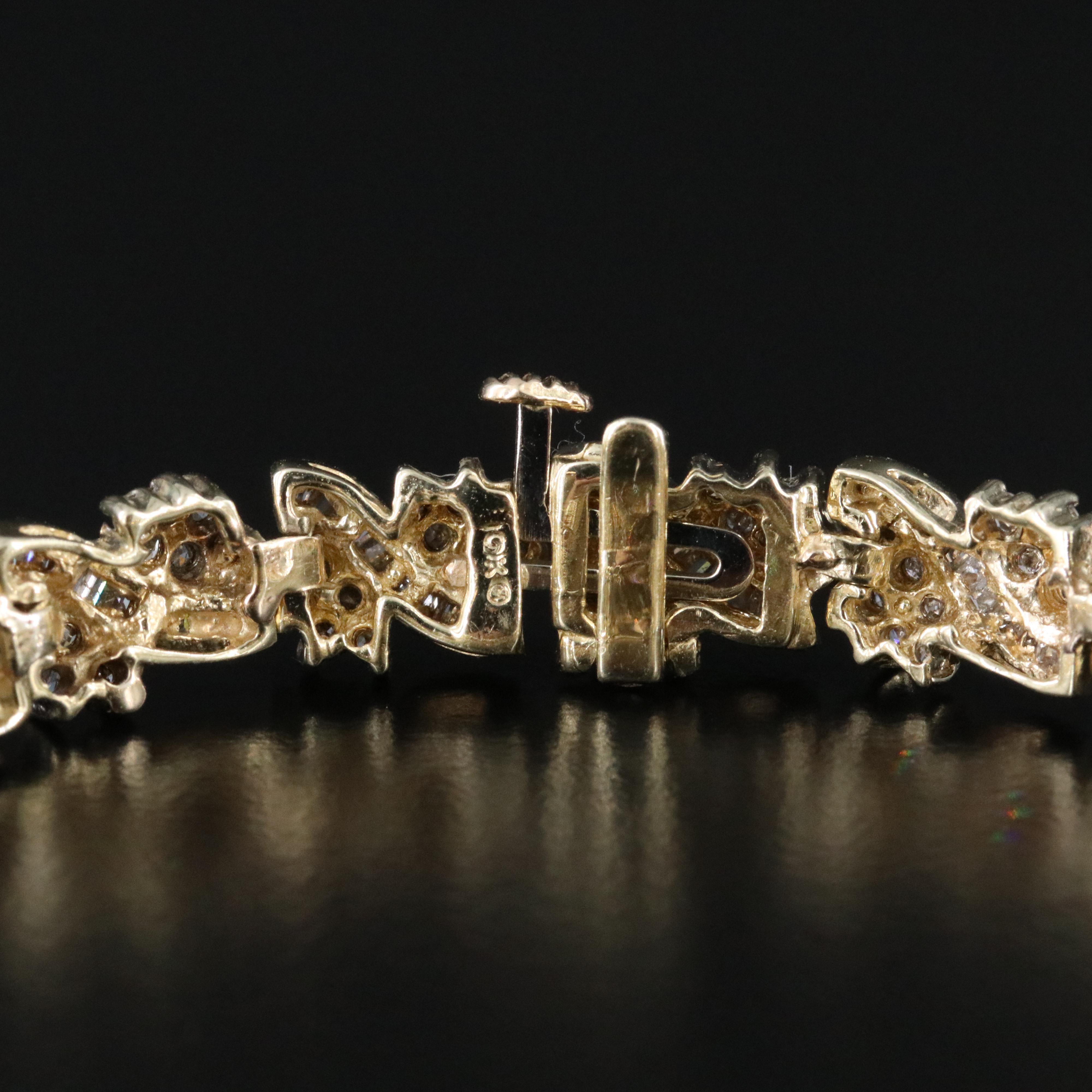 10K 3.54 CTW Diamond Bracelet