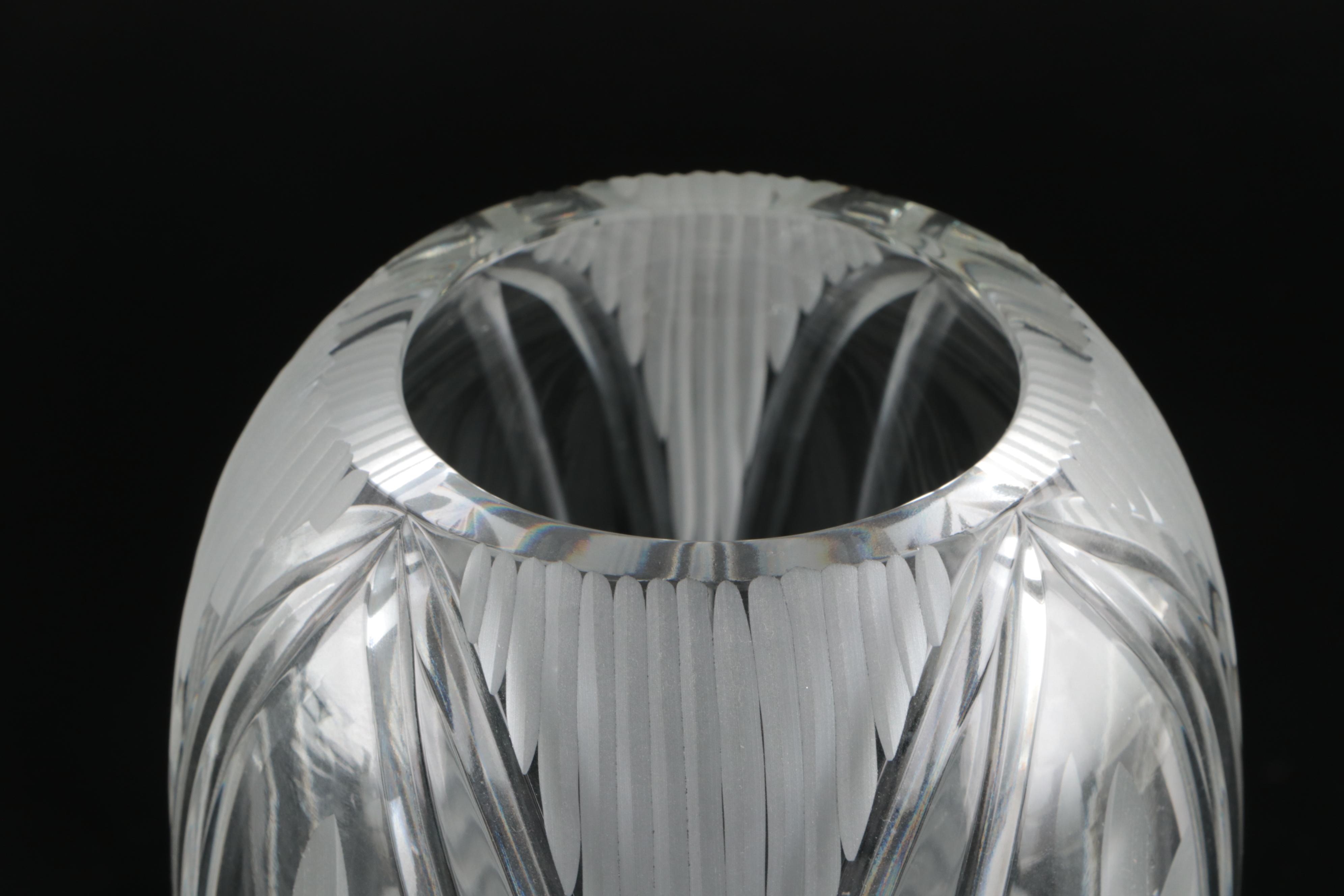 Waterford Crystal with Lenox and Other Crystal Vases