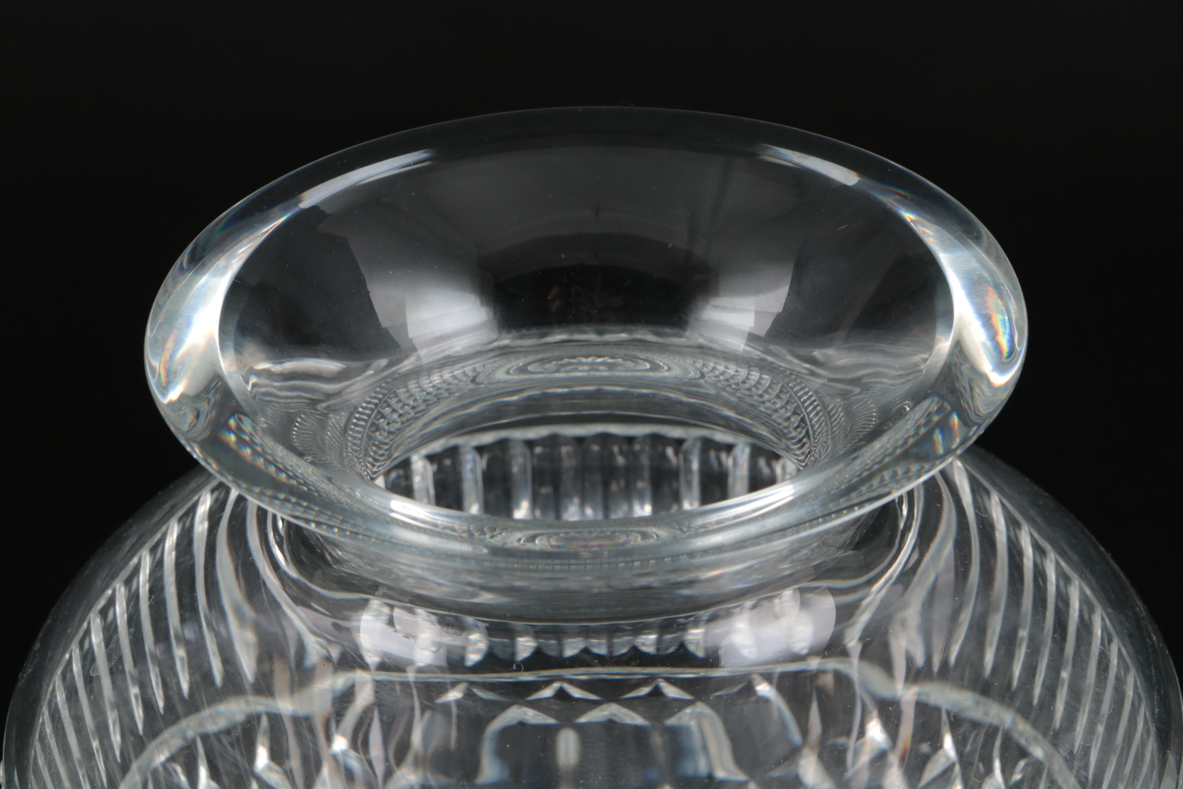 Waterford Crystal with Lenox and Other Crystal Vases