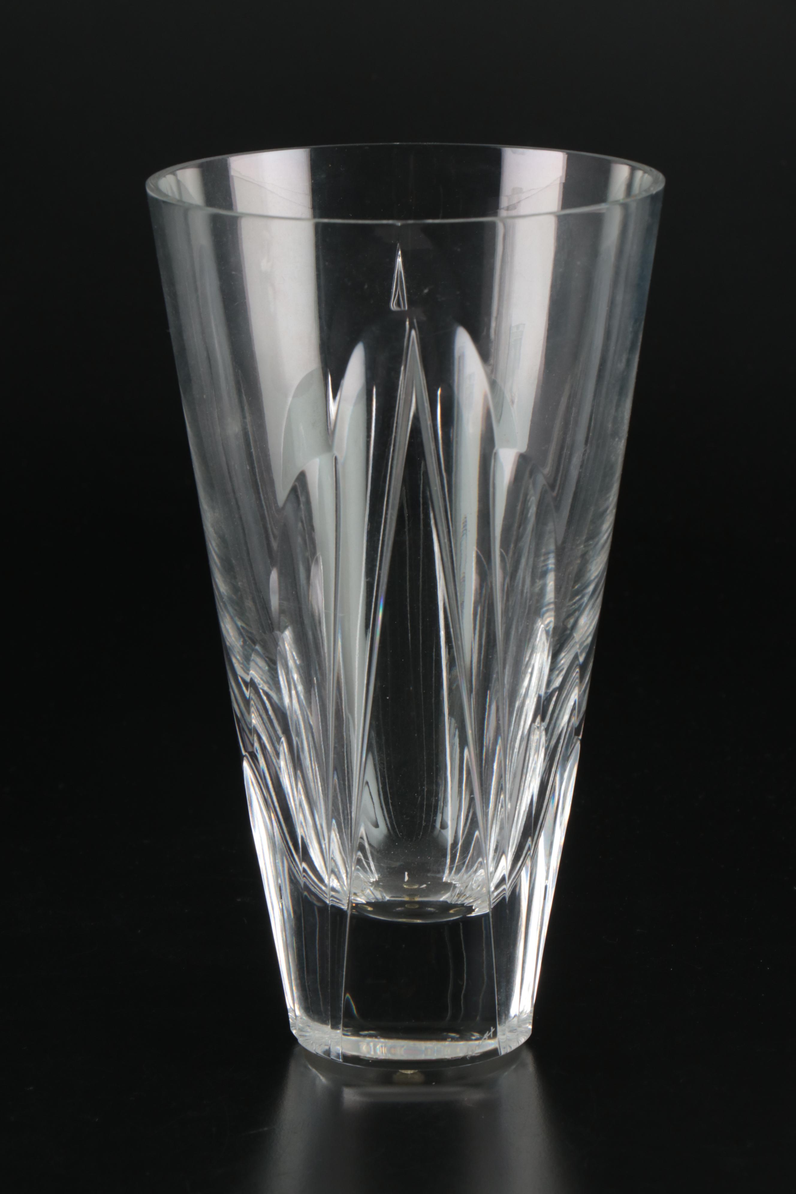 Waterford Crystal with Lenox and Other Crystal Vases