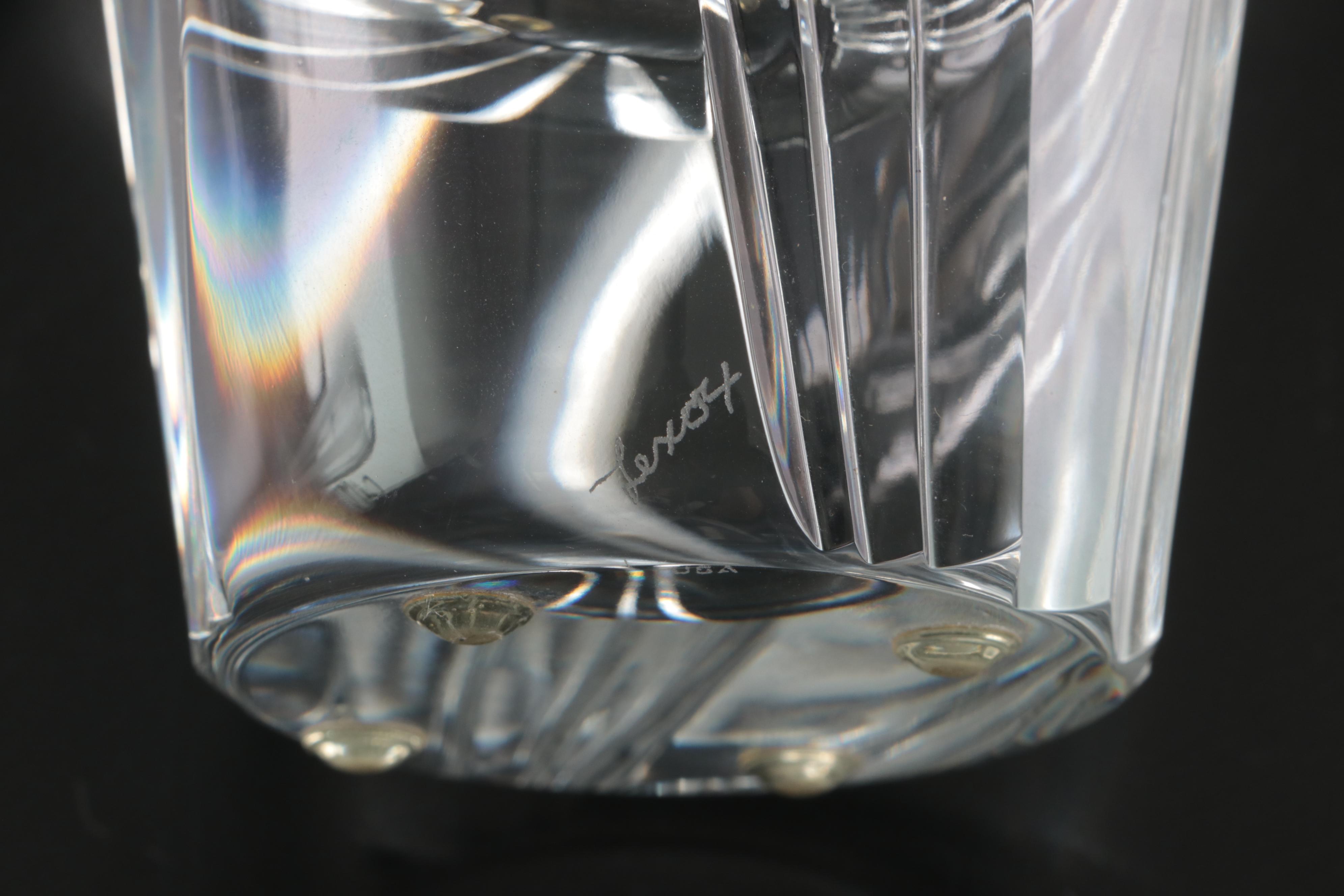 Waterford Crystal with Lenox and Other Crystal Vases