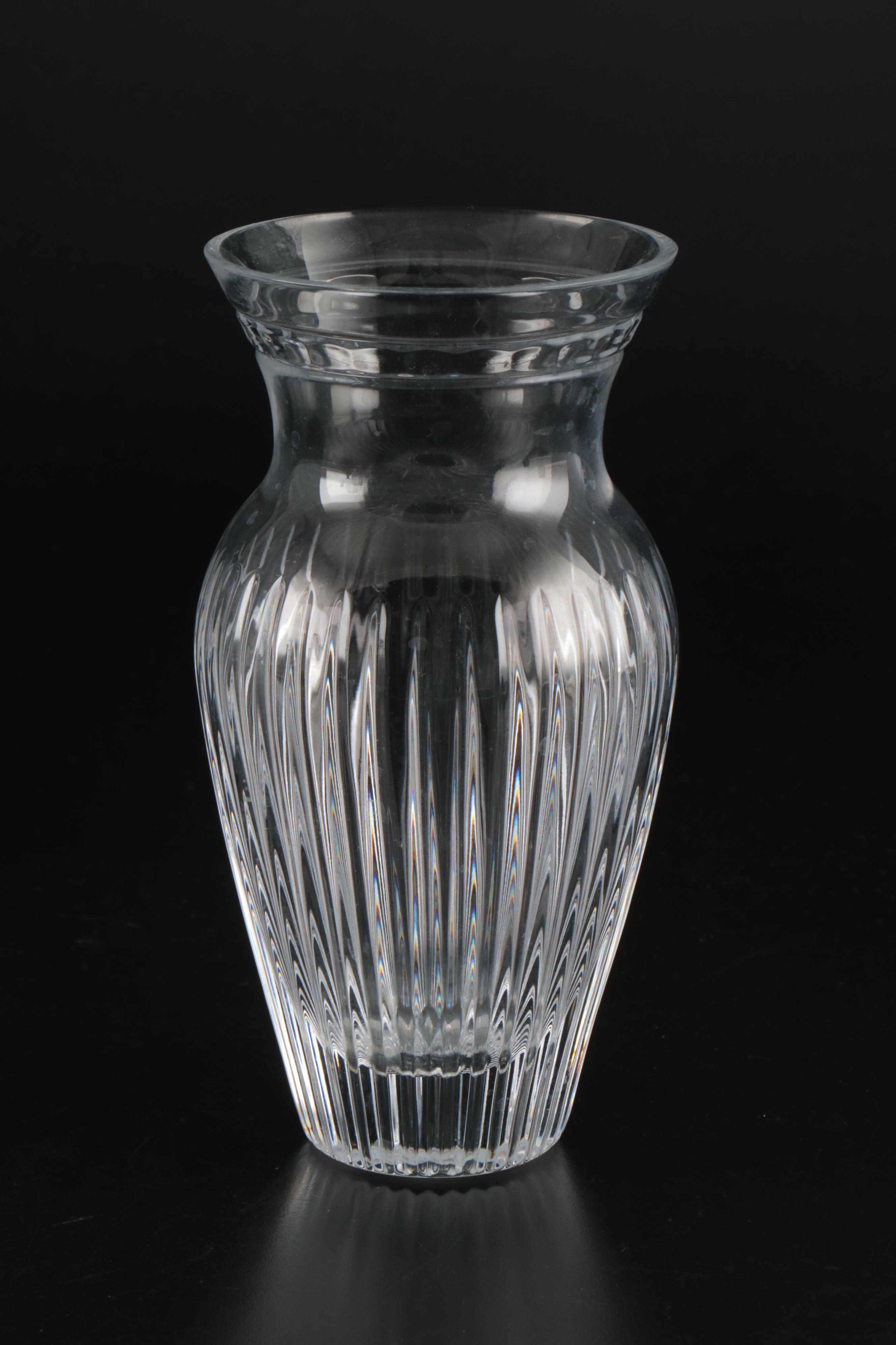 Waterford Crystal with Lenox and Other Crystal Vases
