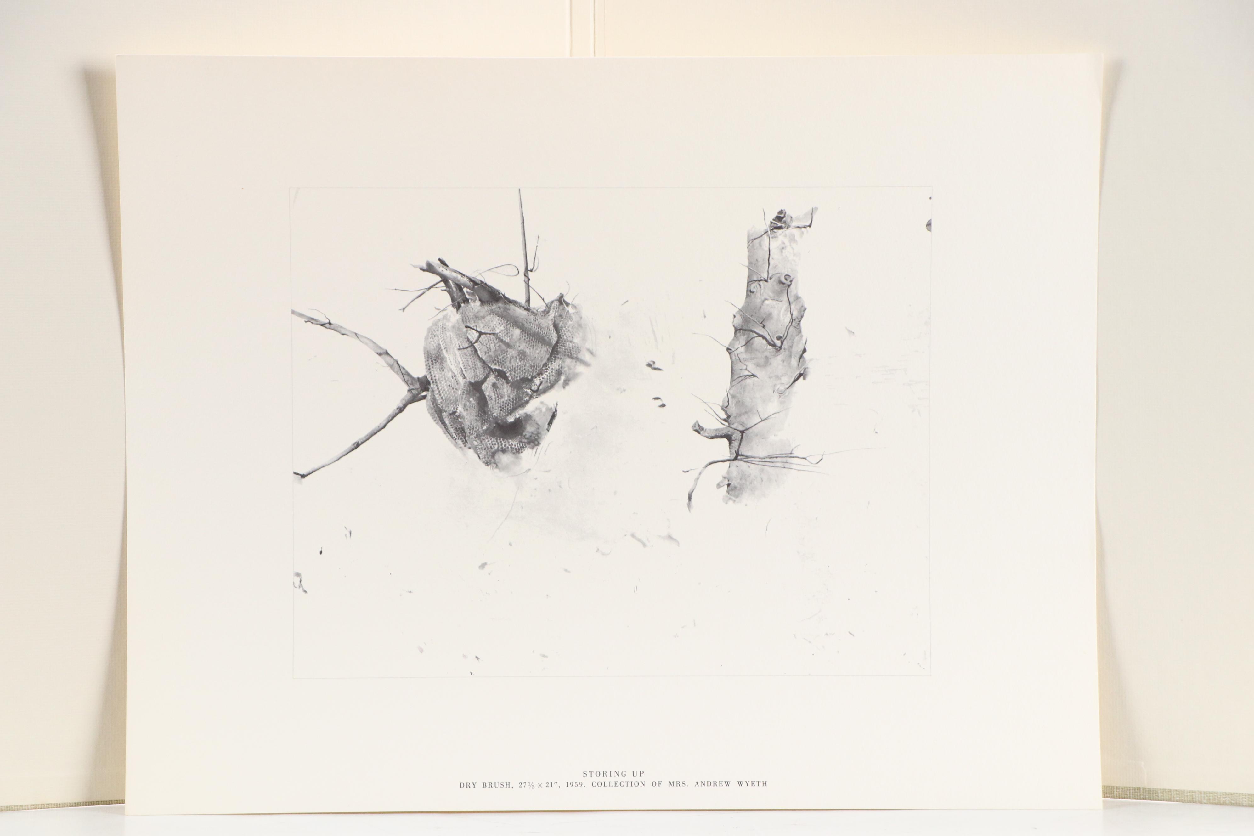 Portfolio of Offset Lithographs "The Four Seasons" After Andrew Wyeth