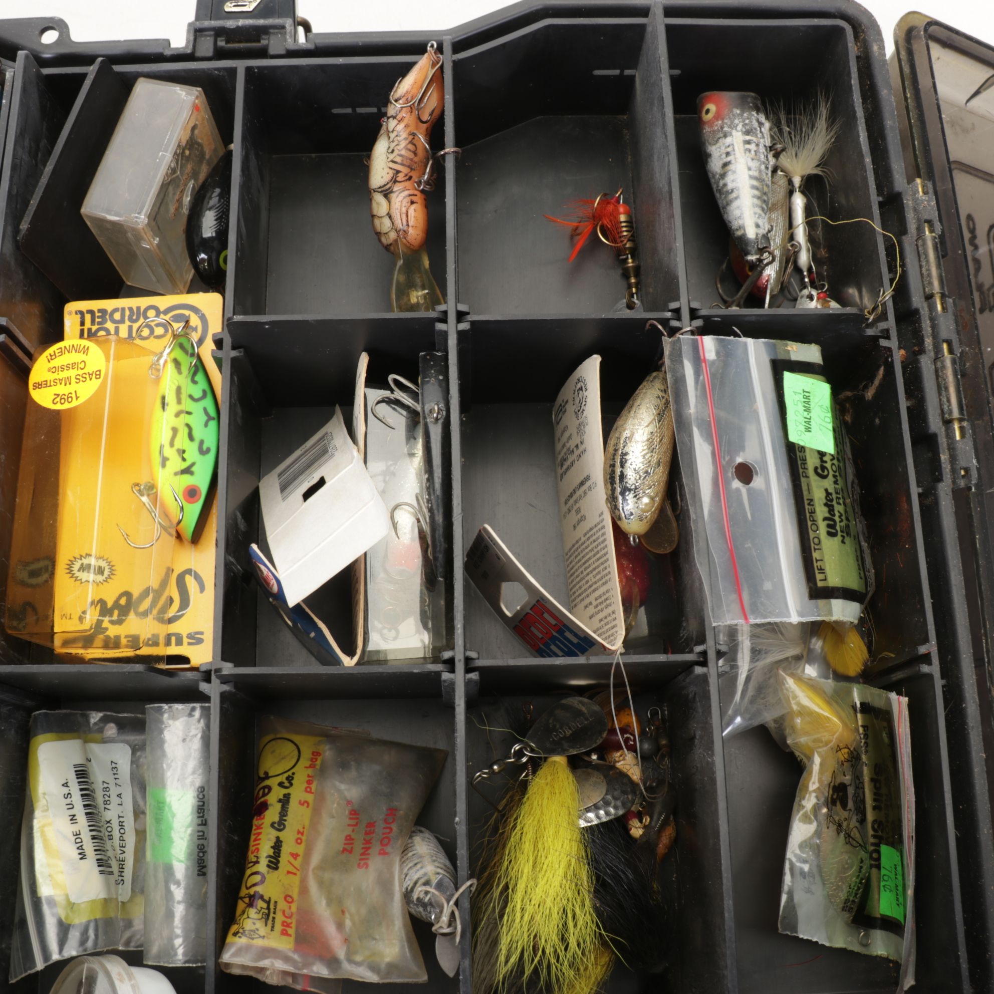 Plano "Phantom" Two-Sided Tackle Box with Fishing Lures