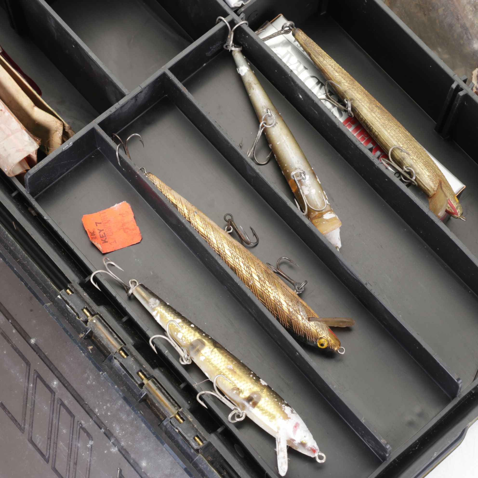 Plano "Phantom" Two-Sided Tackle Box with Fishing Lures