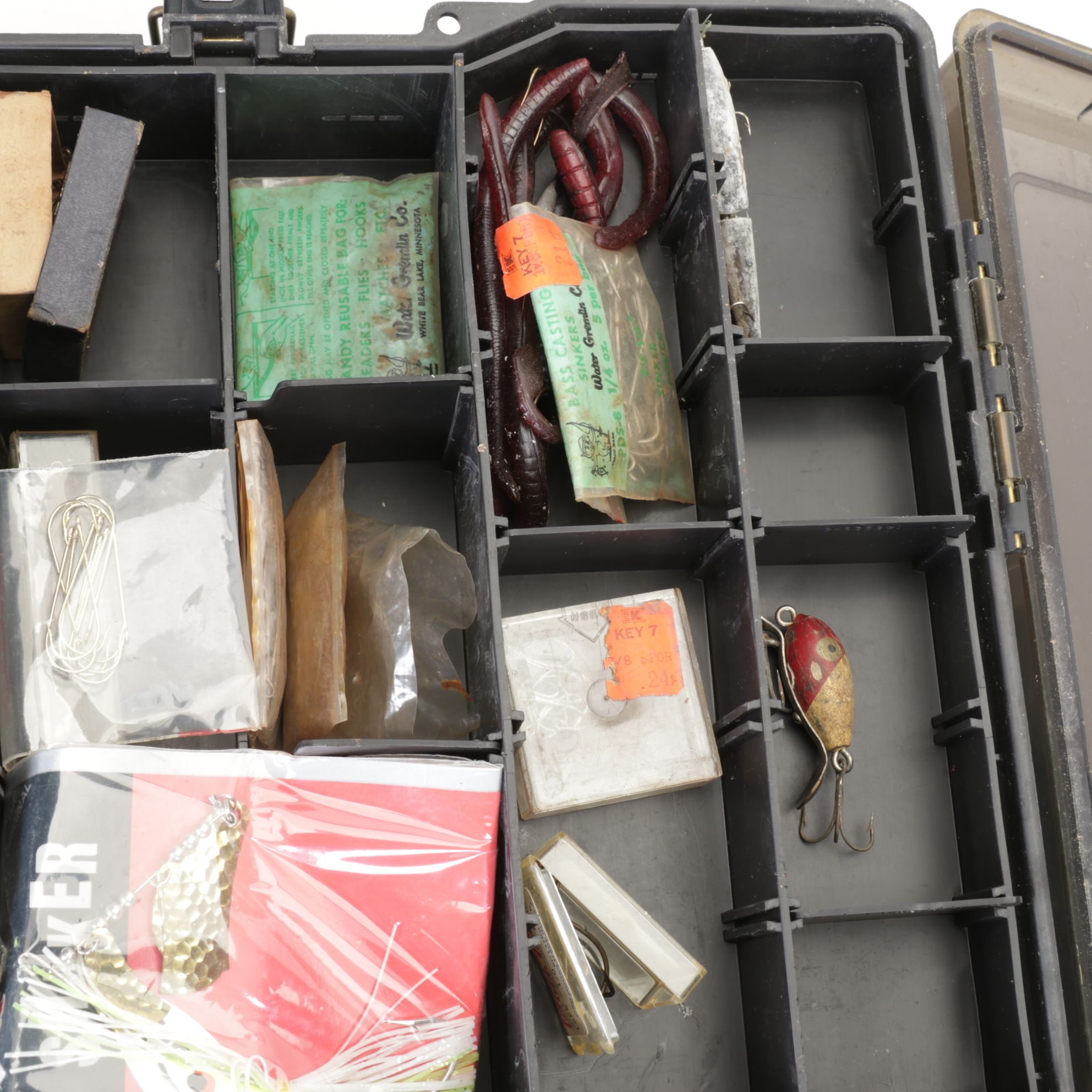 Plano "Phantom" Two-Sided Tackle Box with Fishing Lures