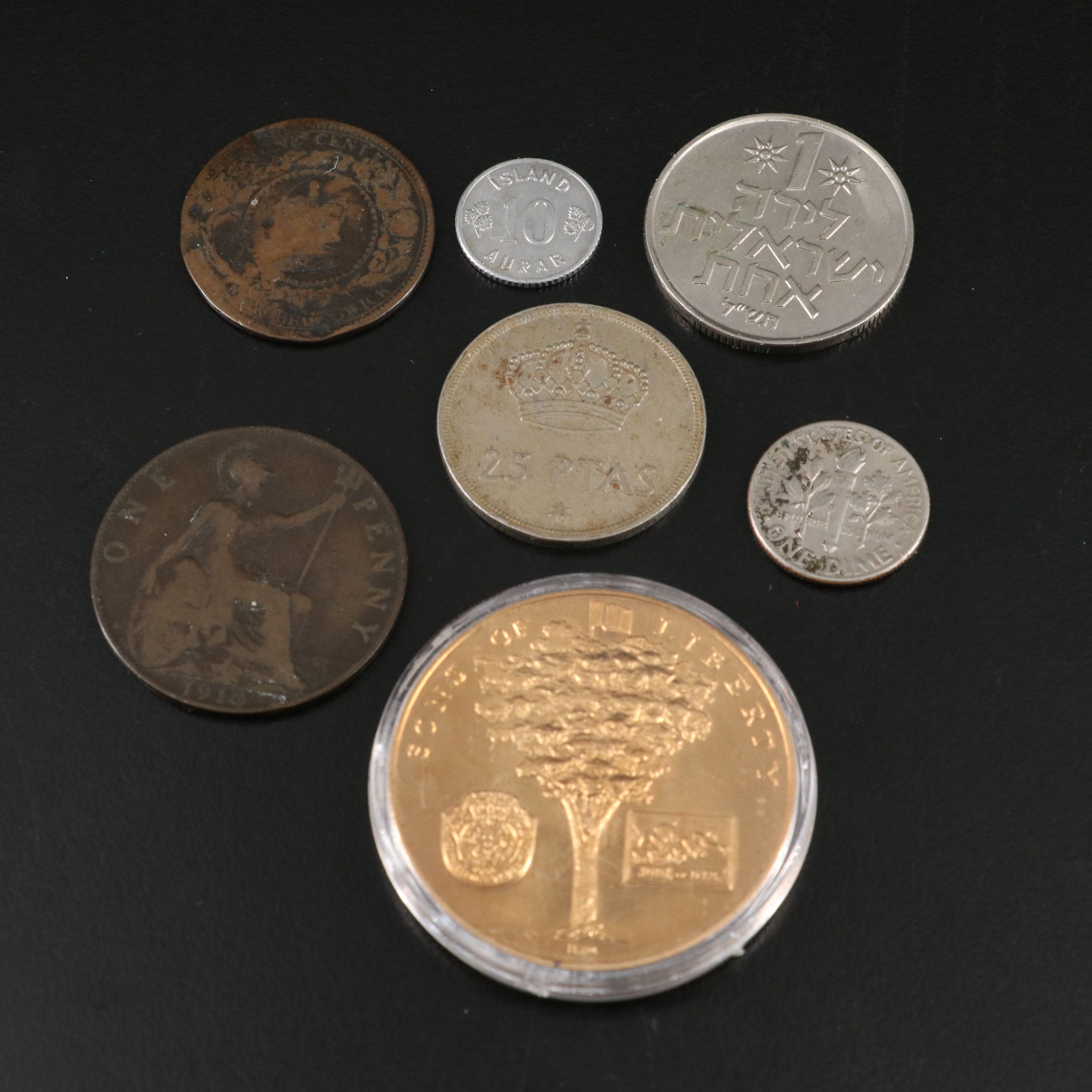 Small Collection of U.S. and Foreign Coins