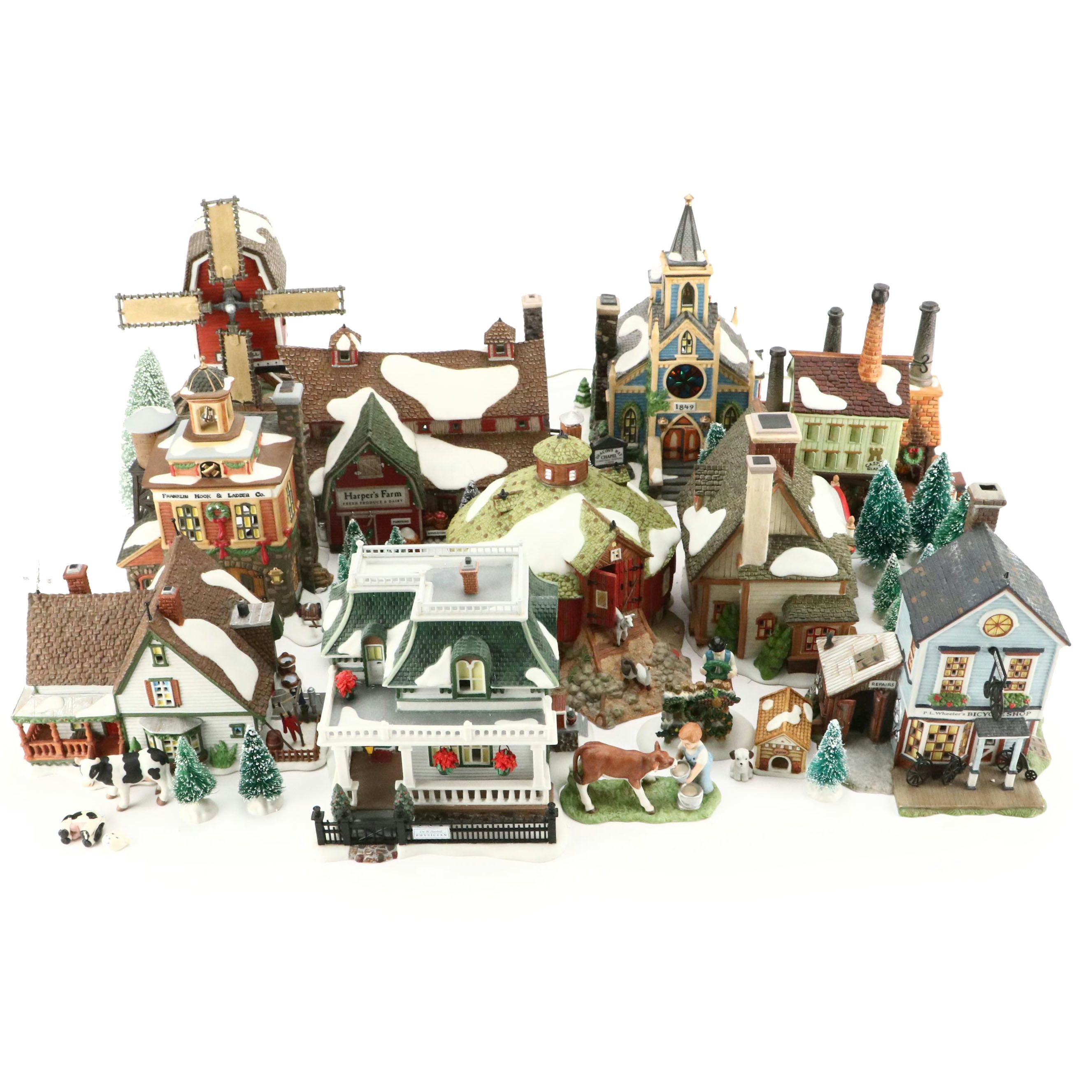 Department 56 Heritage Collection New England Village Buildings