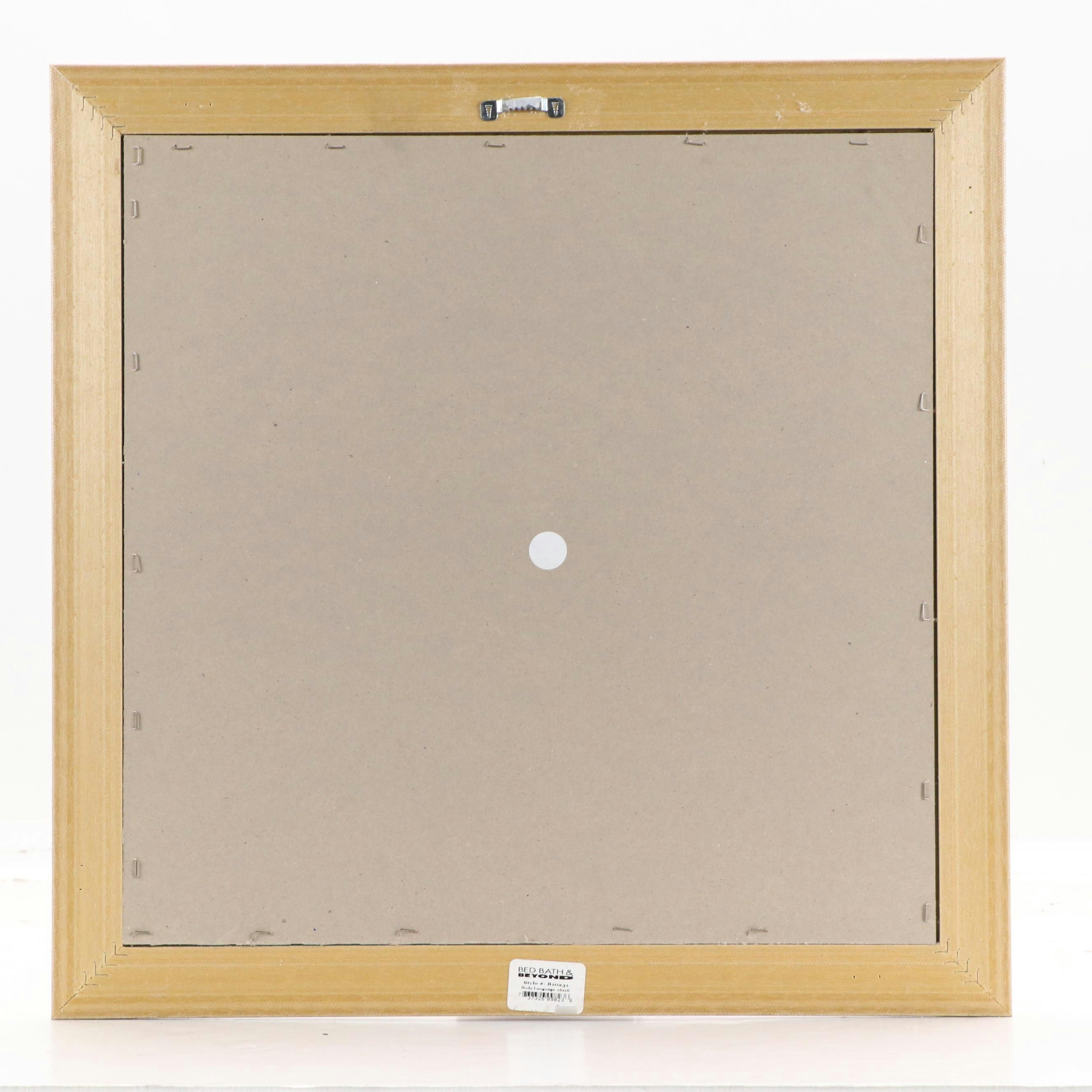 After Alfred Gockel Offset Lithograph "Body Language," Late 20th Century