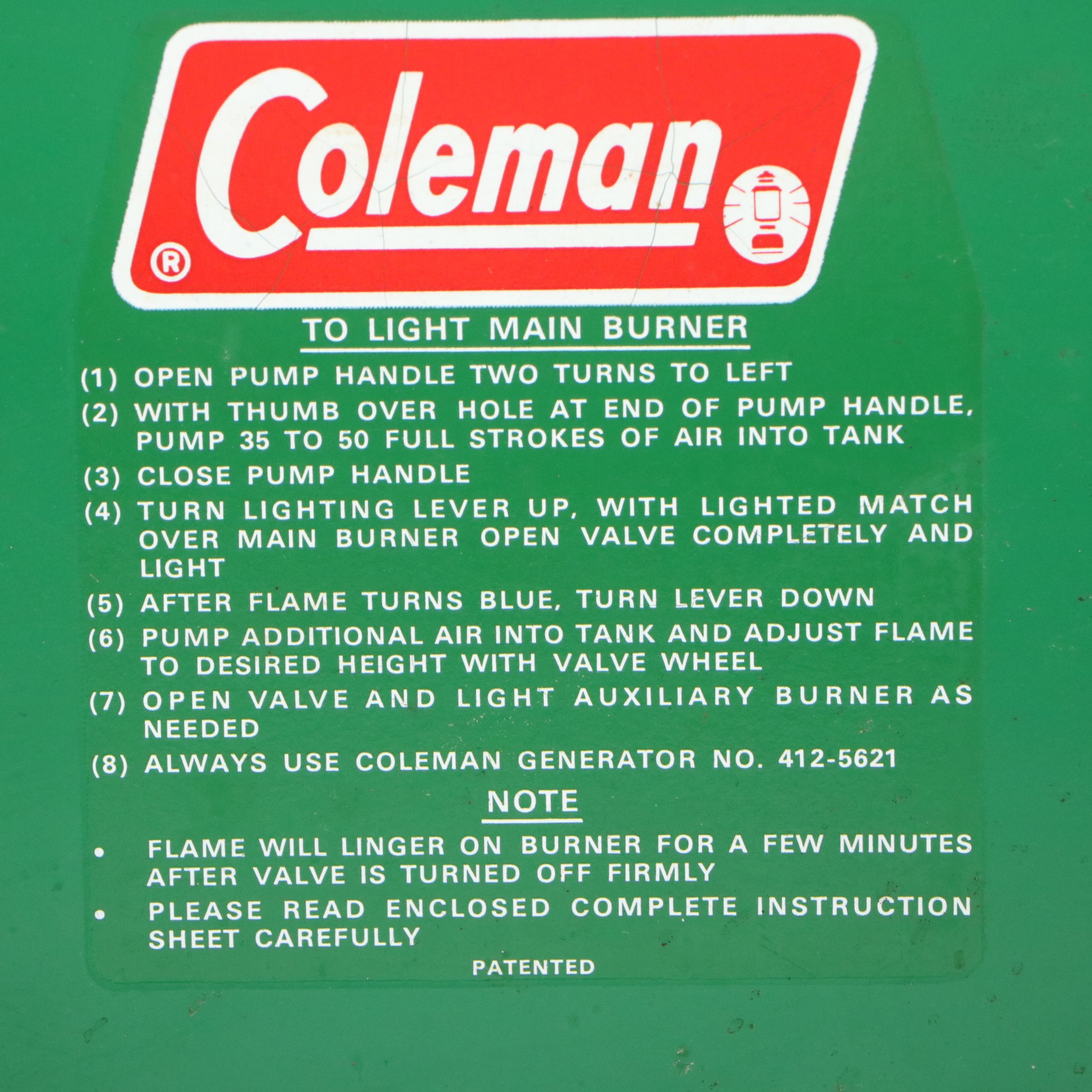 Coleman Two Burner Camping Stove with Dietz Lantern and Other Outdoor Tools