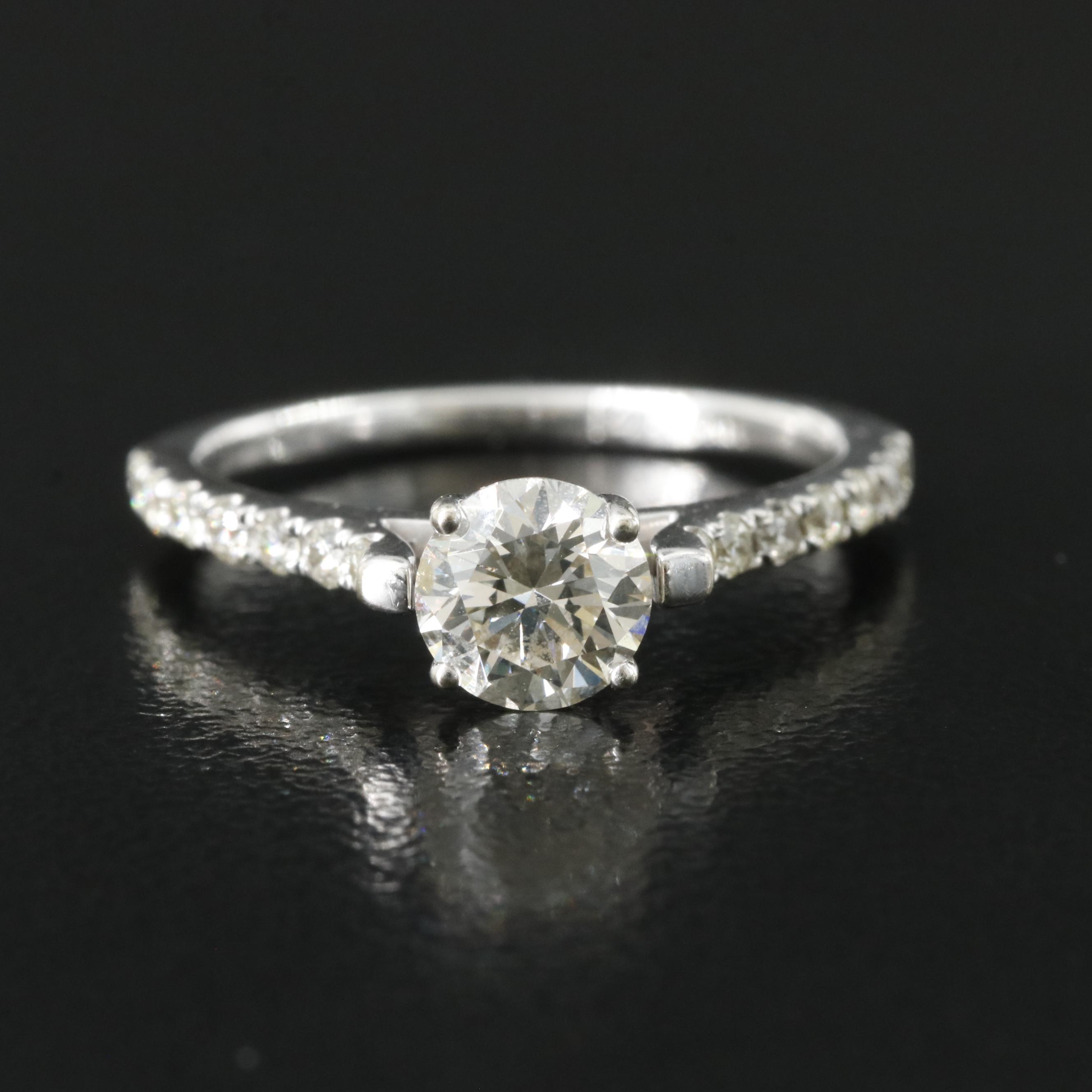 14K 0.72 CTW Diamond Ring