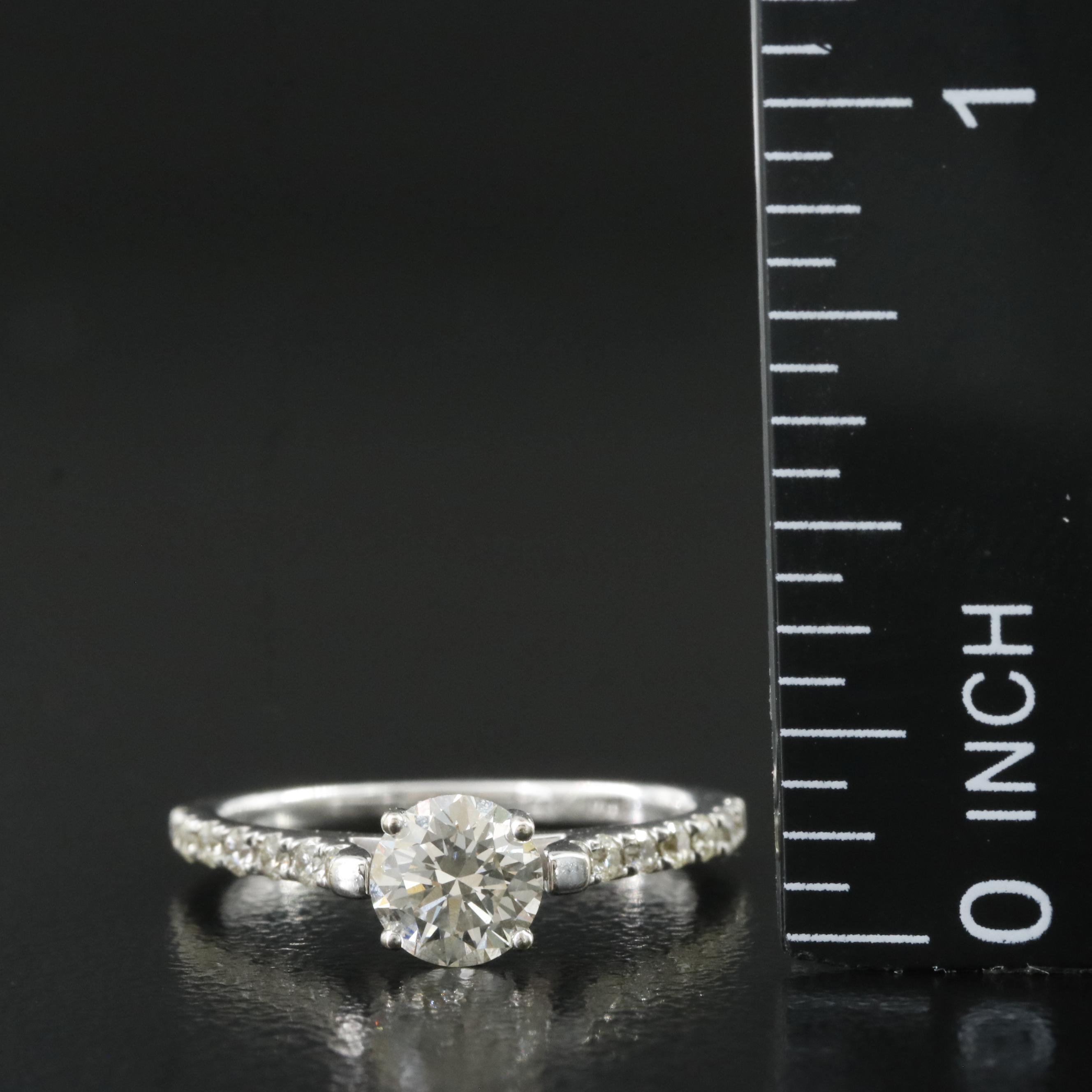 14K 0.72 CTW Diamond Ring