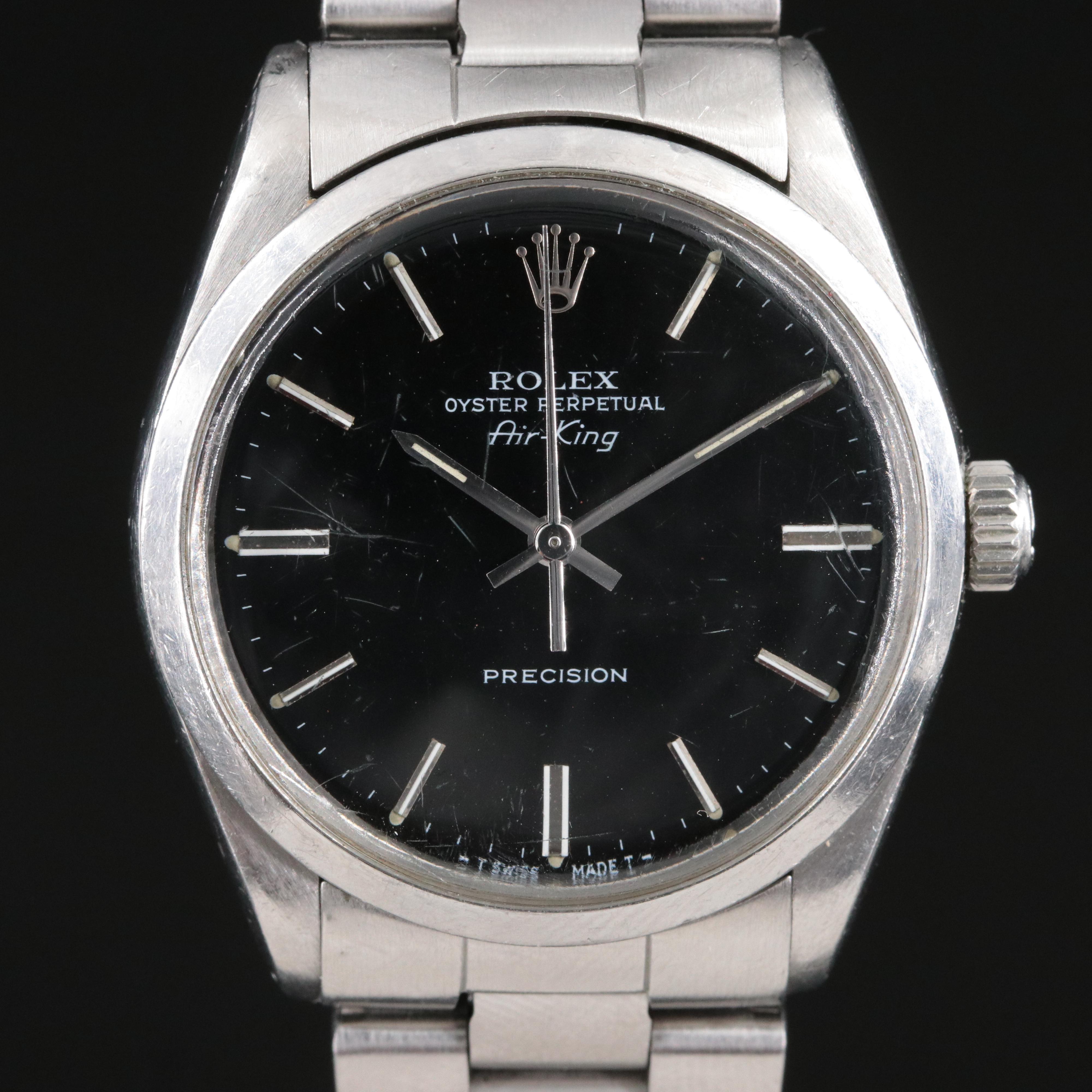 1988 Rolex Air-King 5500 Precision Watch