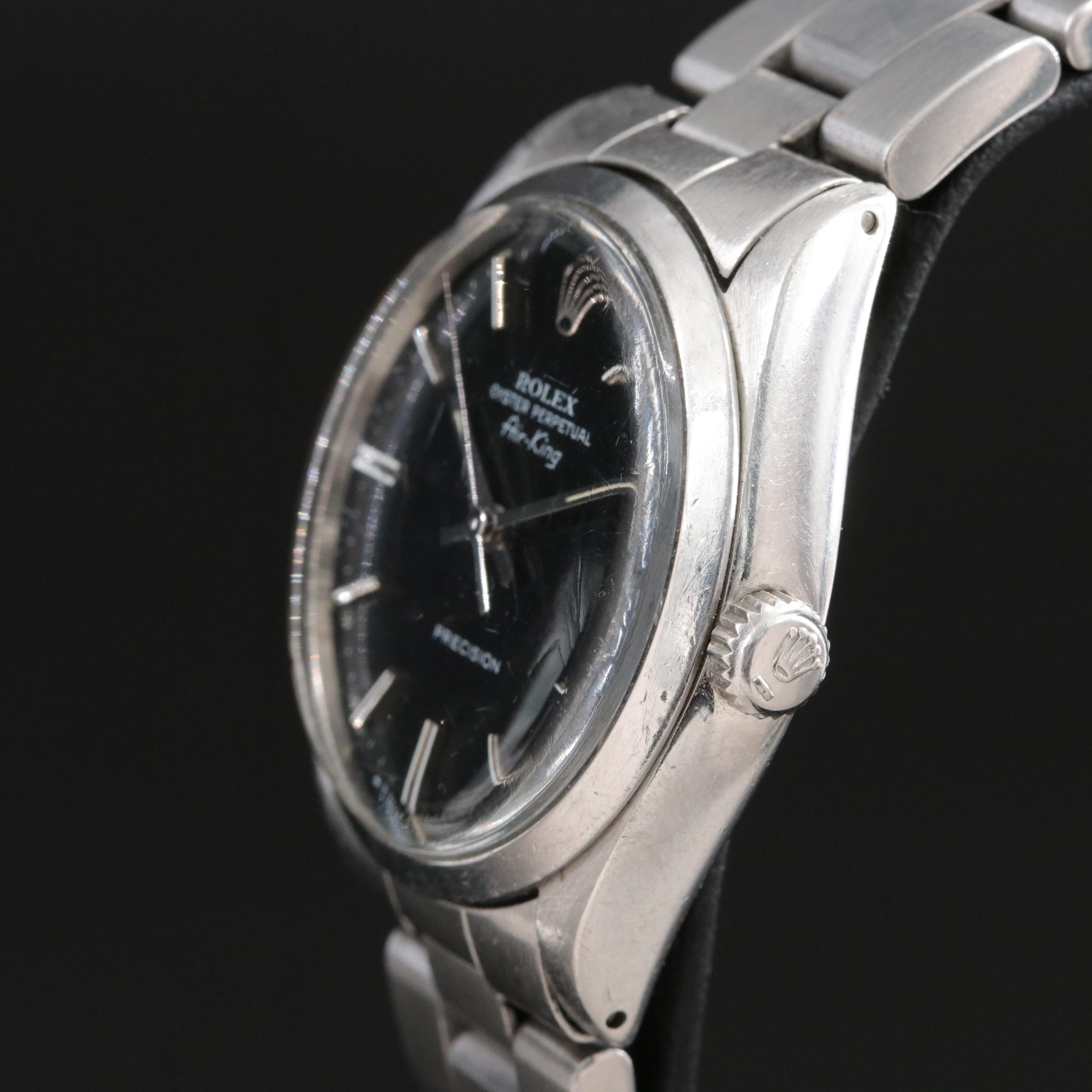 1988 Rolex Air-King 5500 Precision Watch
