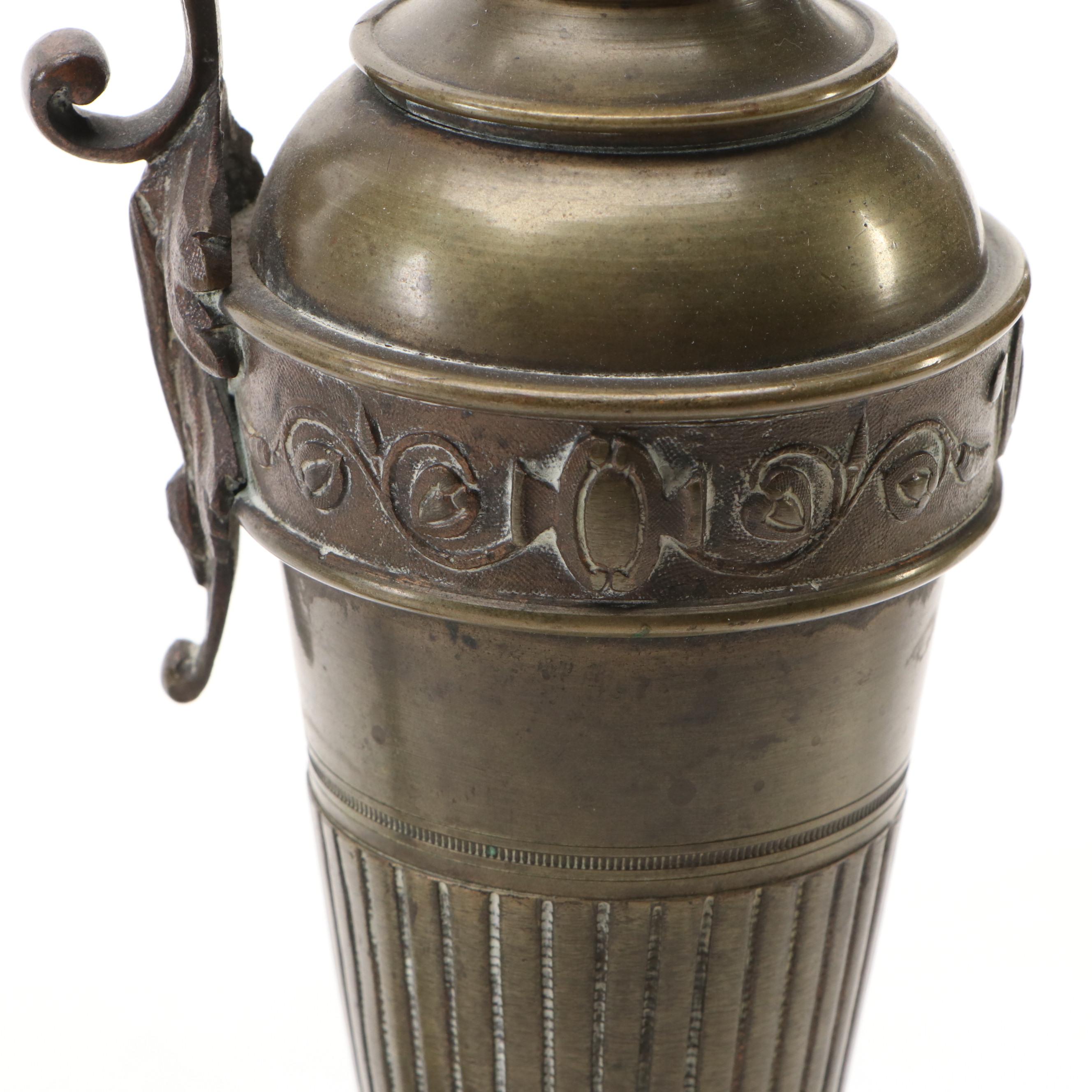 Pair of Neoclassical Style Ewers, Late 19th to Early 20th Century