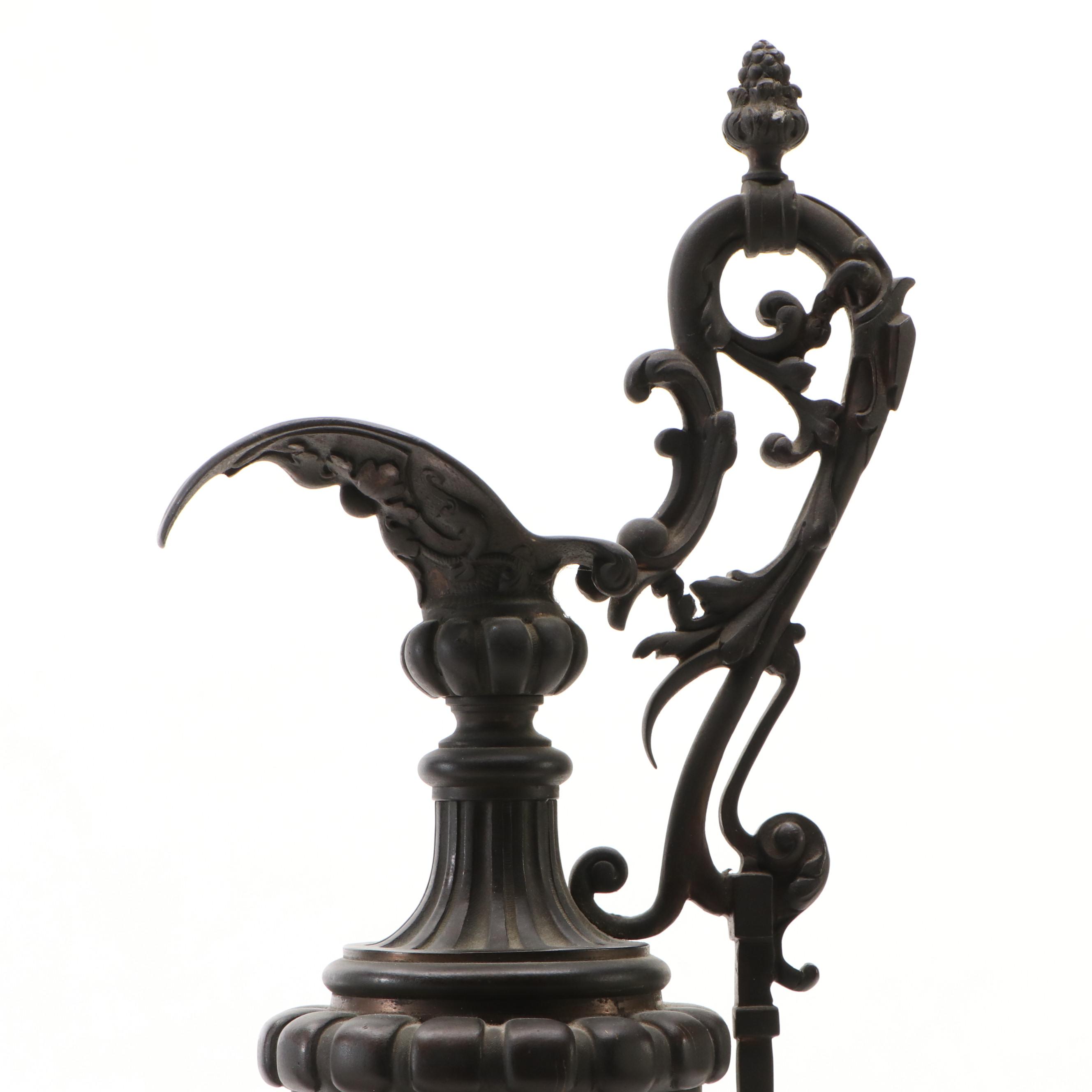 Pair of Renaissance Revival Ewers, Late 19th to Early 20th Century