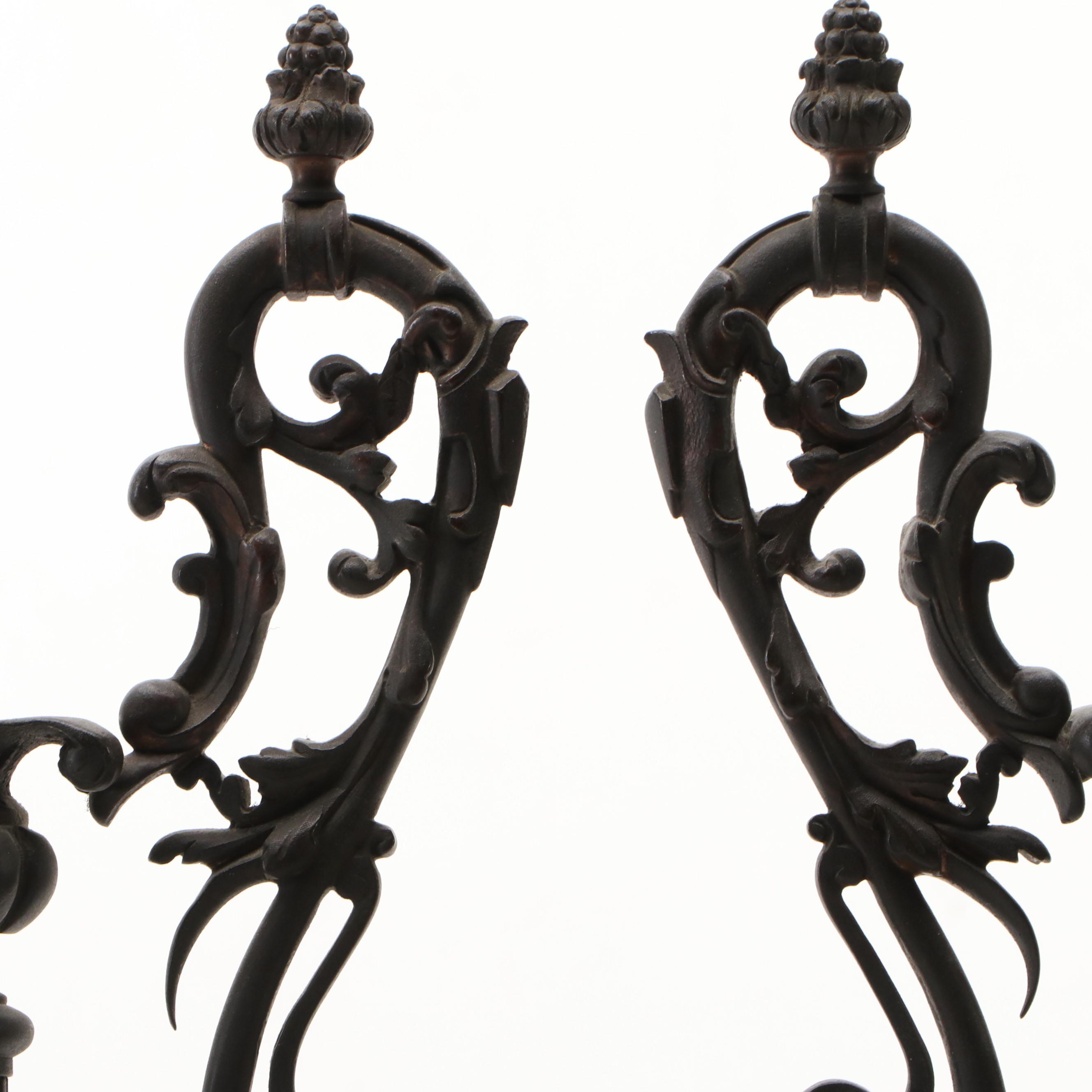 Pair of Renaissance Revival Ewers, Late 19th to Early 20th Century