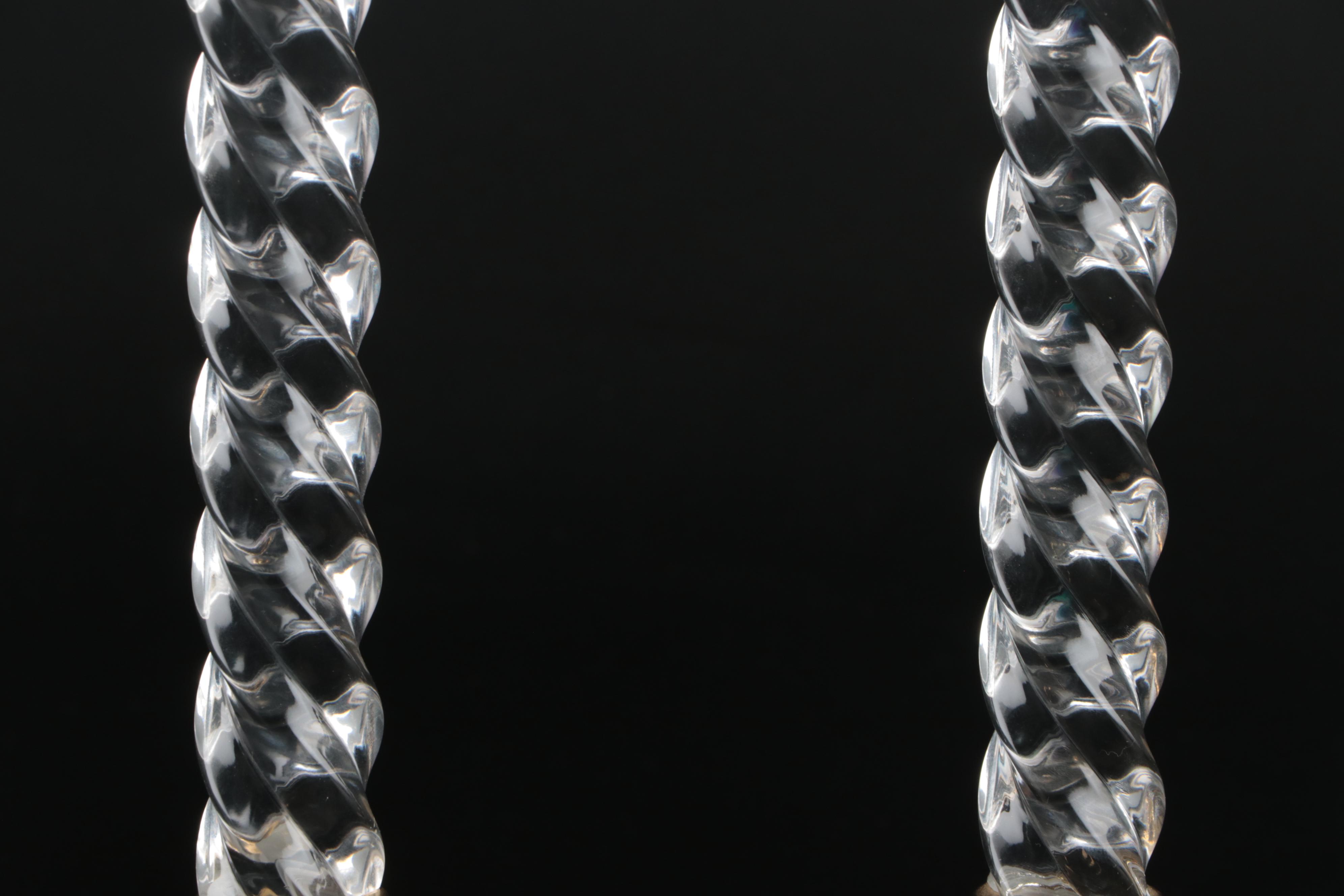 Baldwin and Decorative Crafts Brass Finish Candle Holders