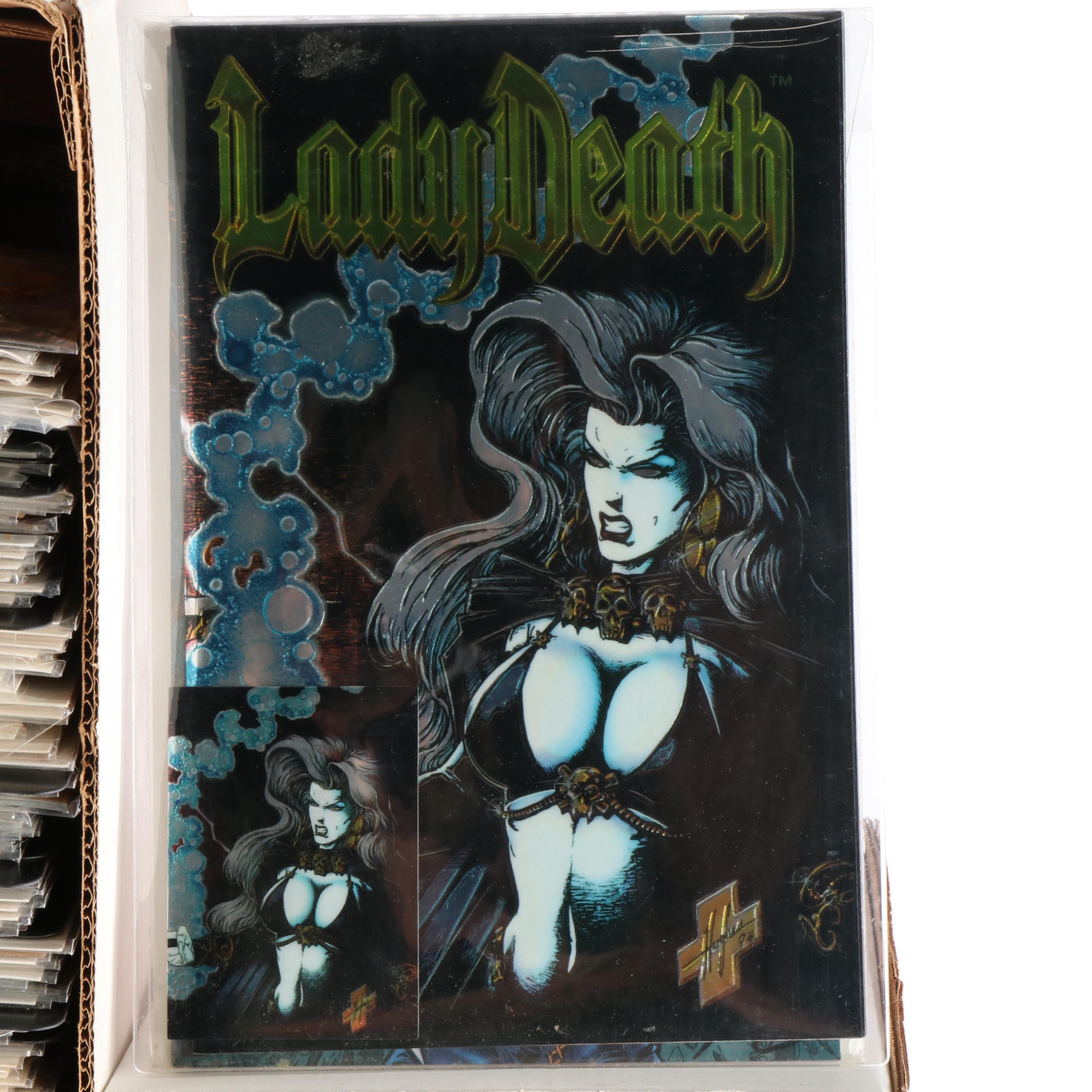 Approximately 300 Modern Age Comic Books, Including Spawn, Lady Death, and More