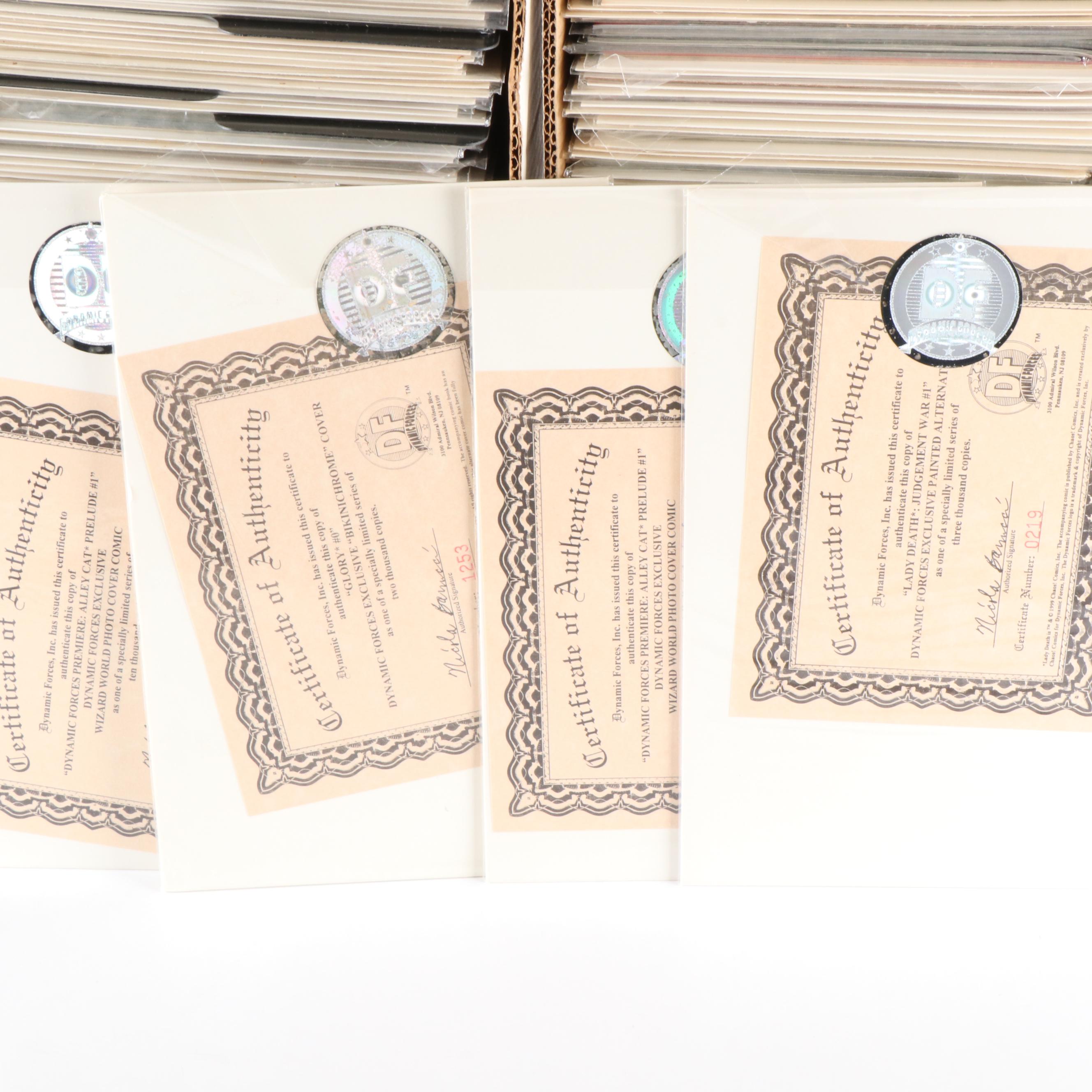 Approximately 300 Modern Age Comic Books, Including Spawn, Lady Death, and More