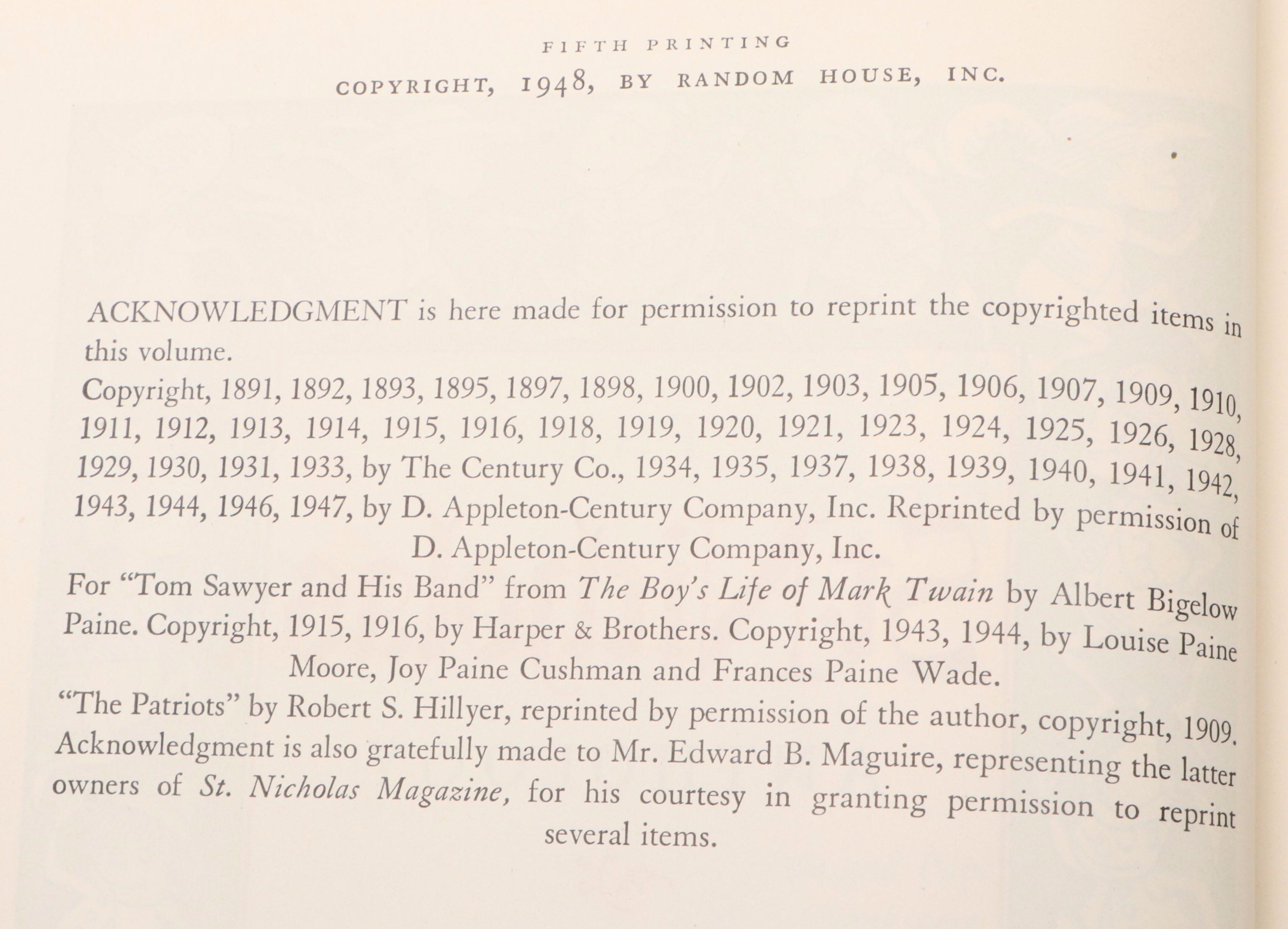 "The St. Nicholas Anthology" Edited by Henry Steele Commager and More