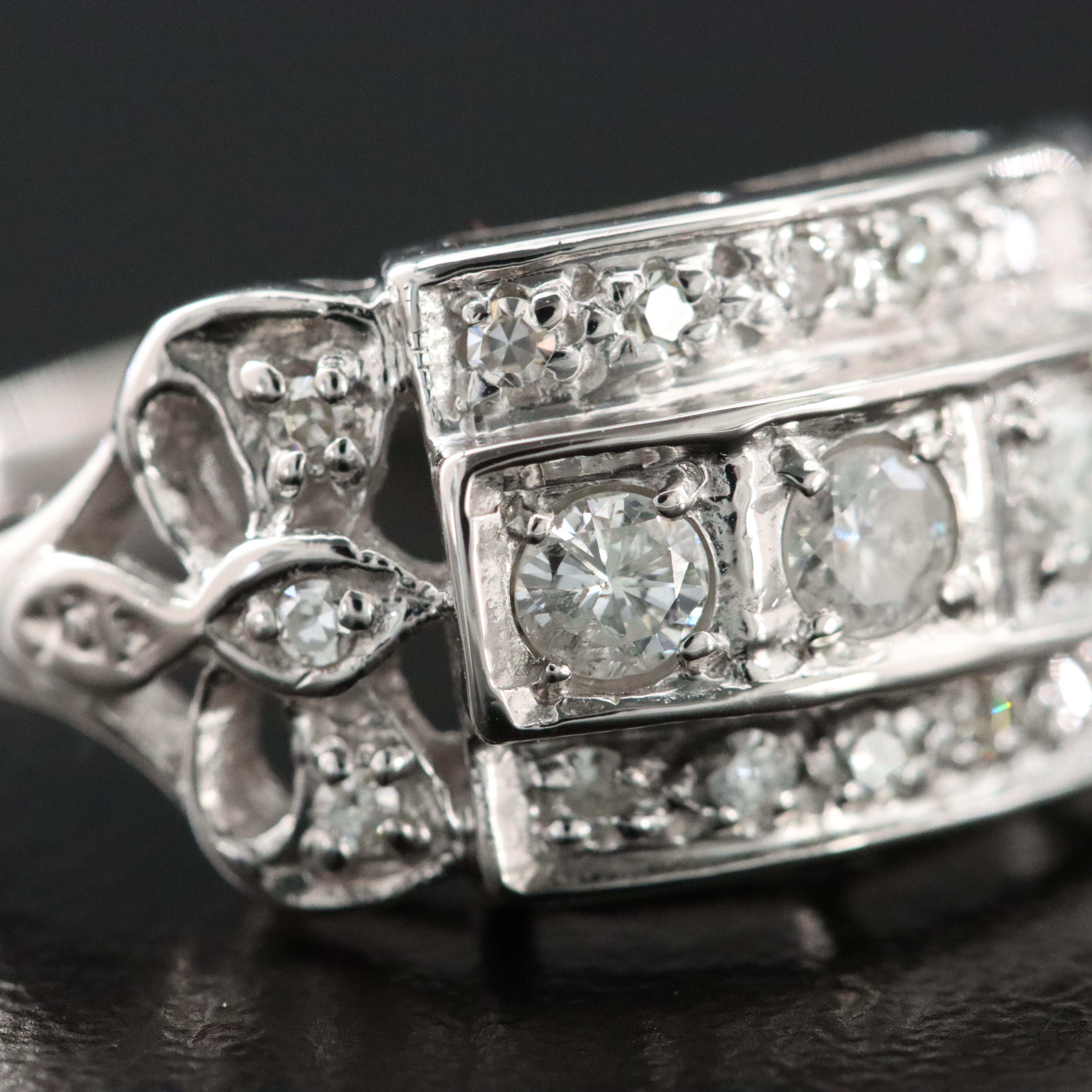 14K 0.47 CTW Diamond Ring