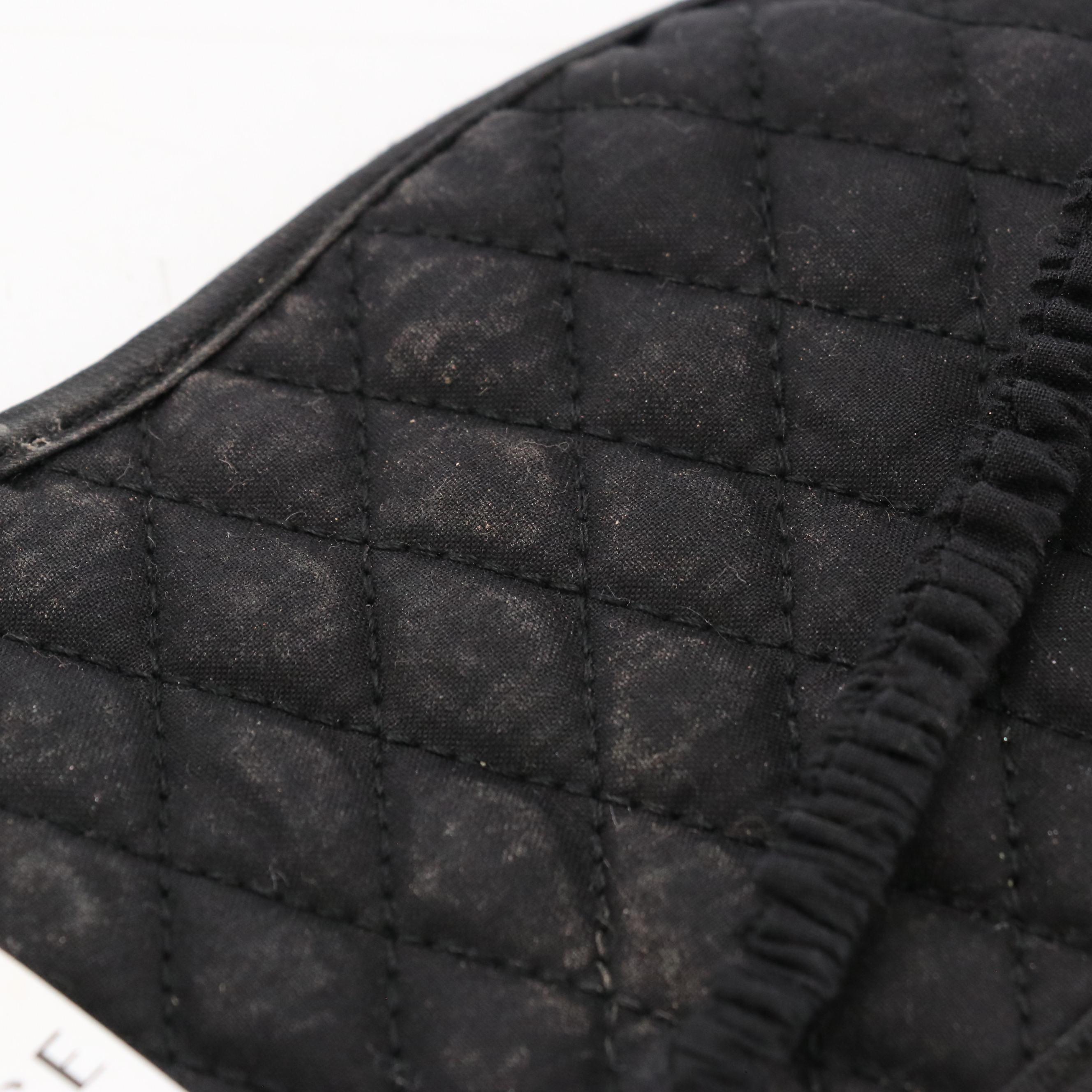 Coach Signature Canvas Bucket Hat and Versace Sequined Sleep Mask in Box