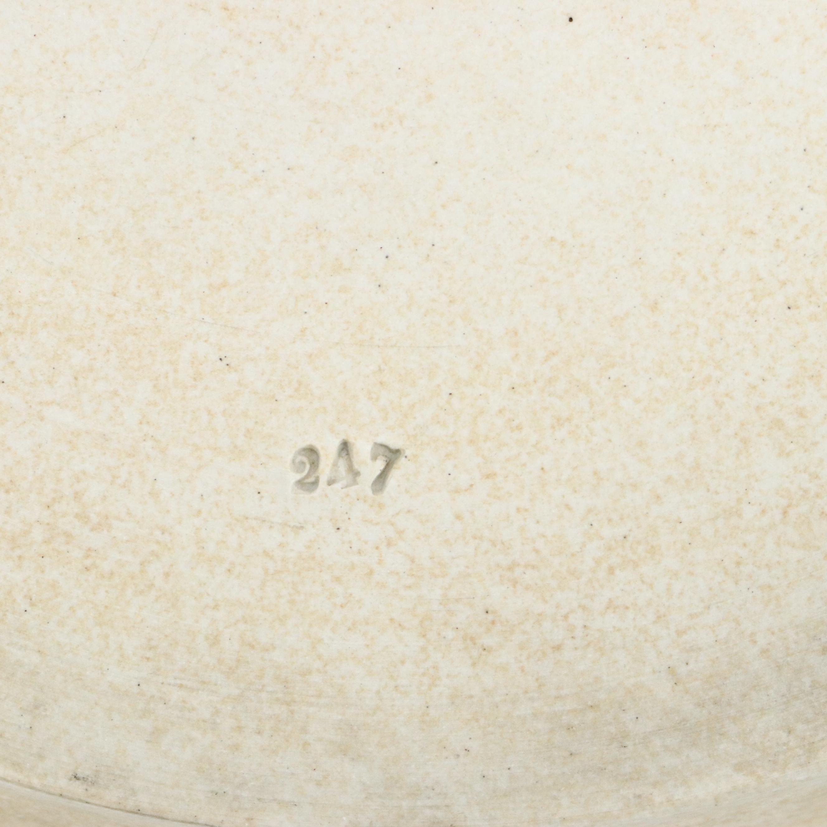 English Jasperware Cheese Dome, 19th Century