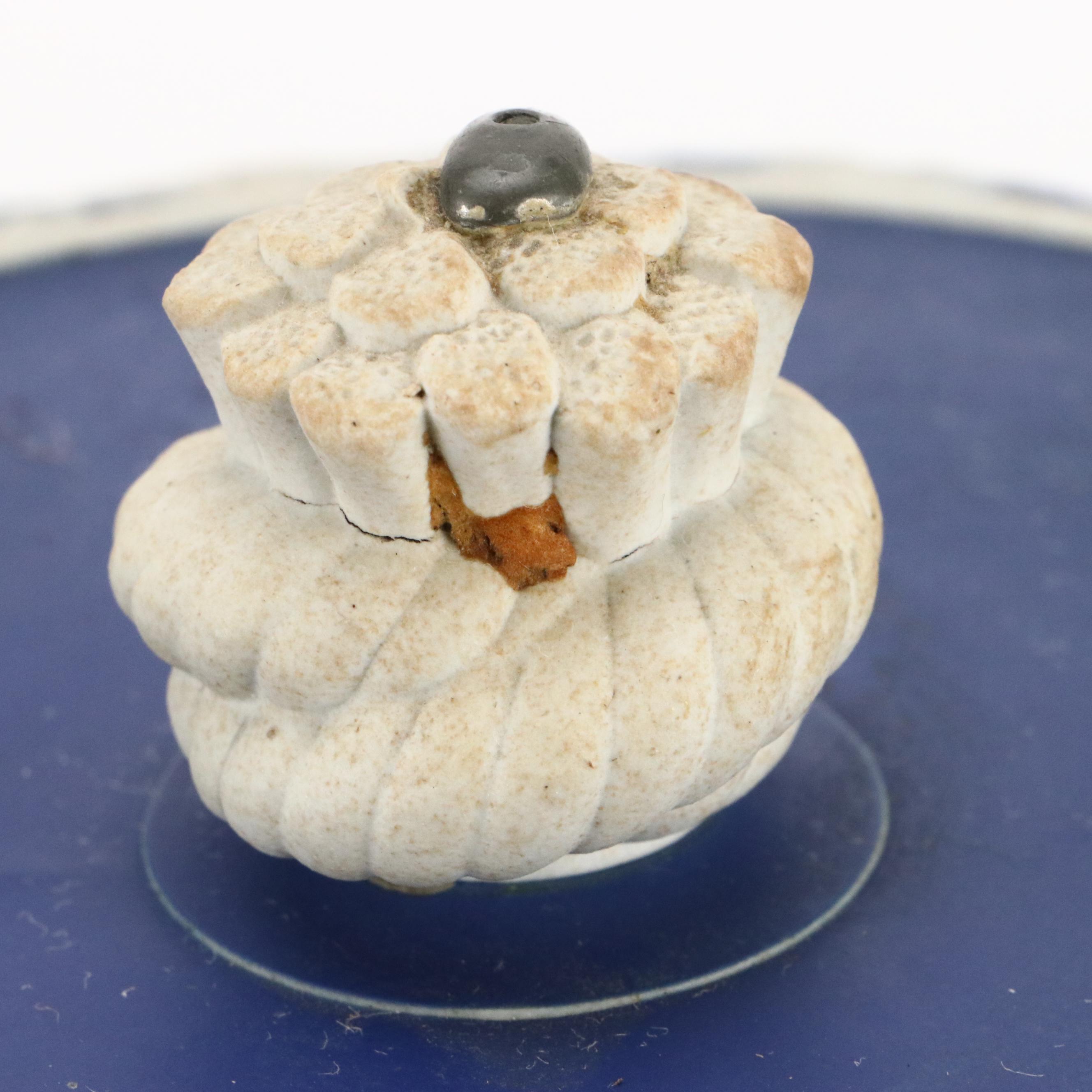 English Jasperware Cheese Dome, 19th Century