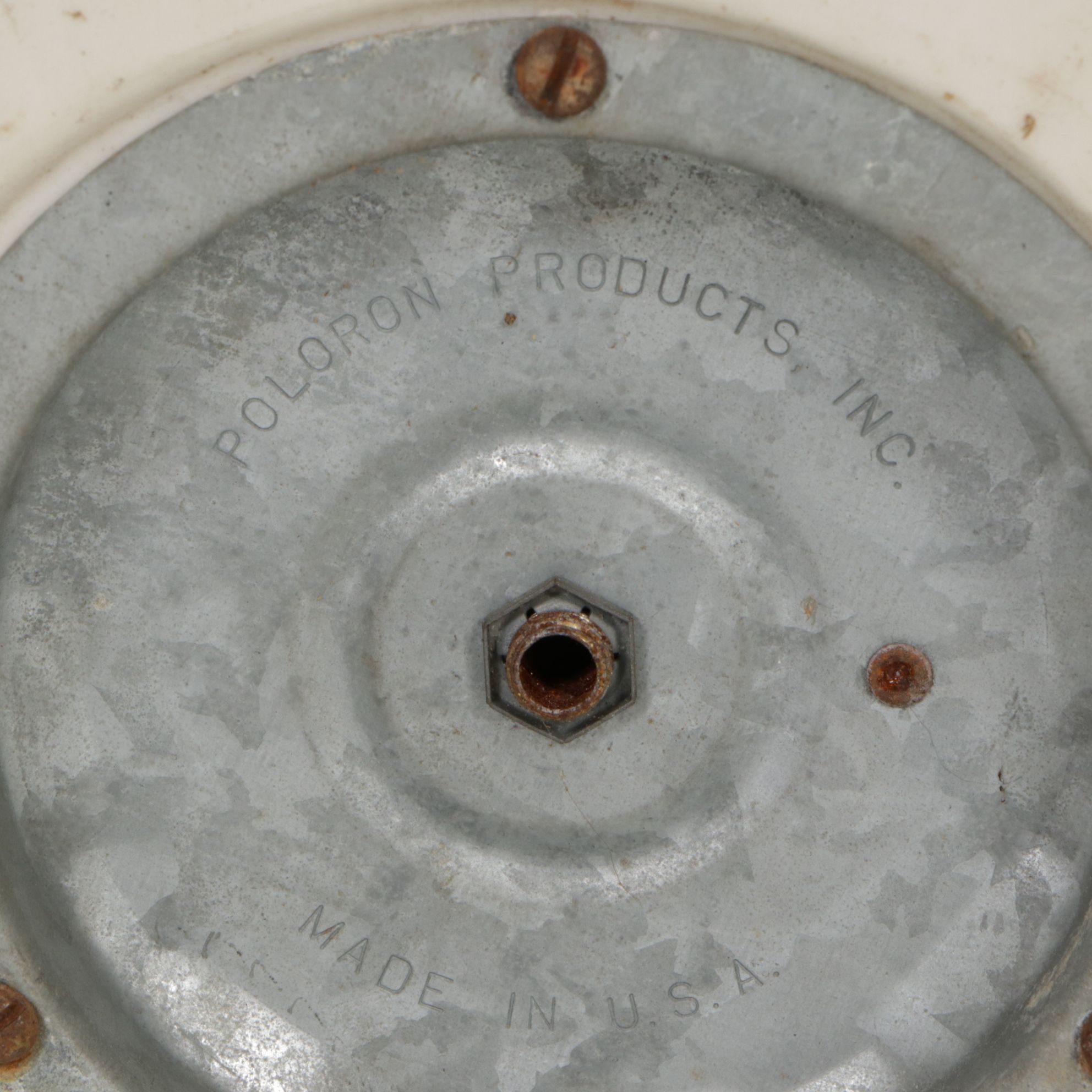 Poloron Lighted Blow Mold Santa Holding Gifts