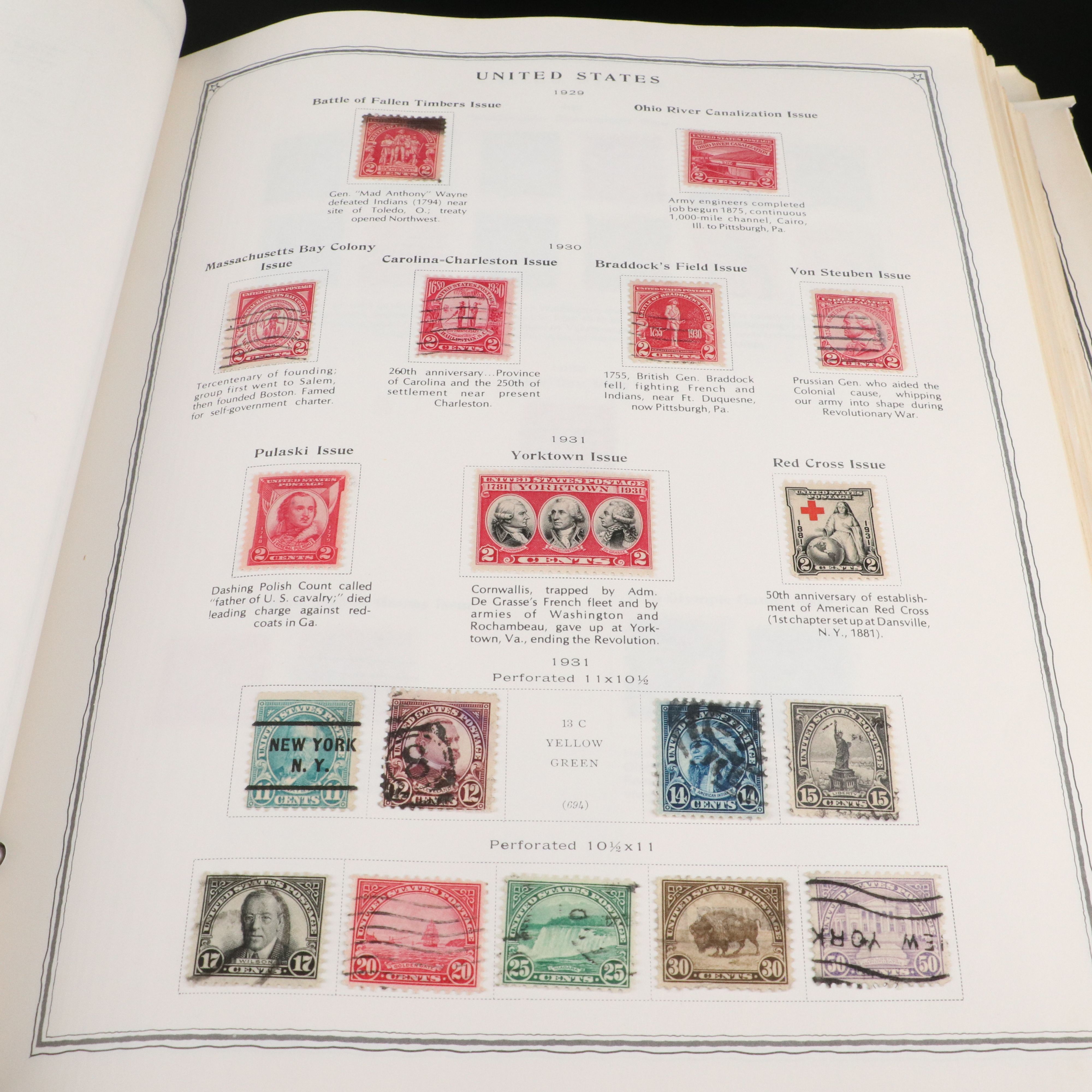 Collection of U.S. and World Stamps and U.S.S. Macon Covers