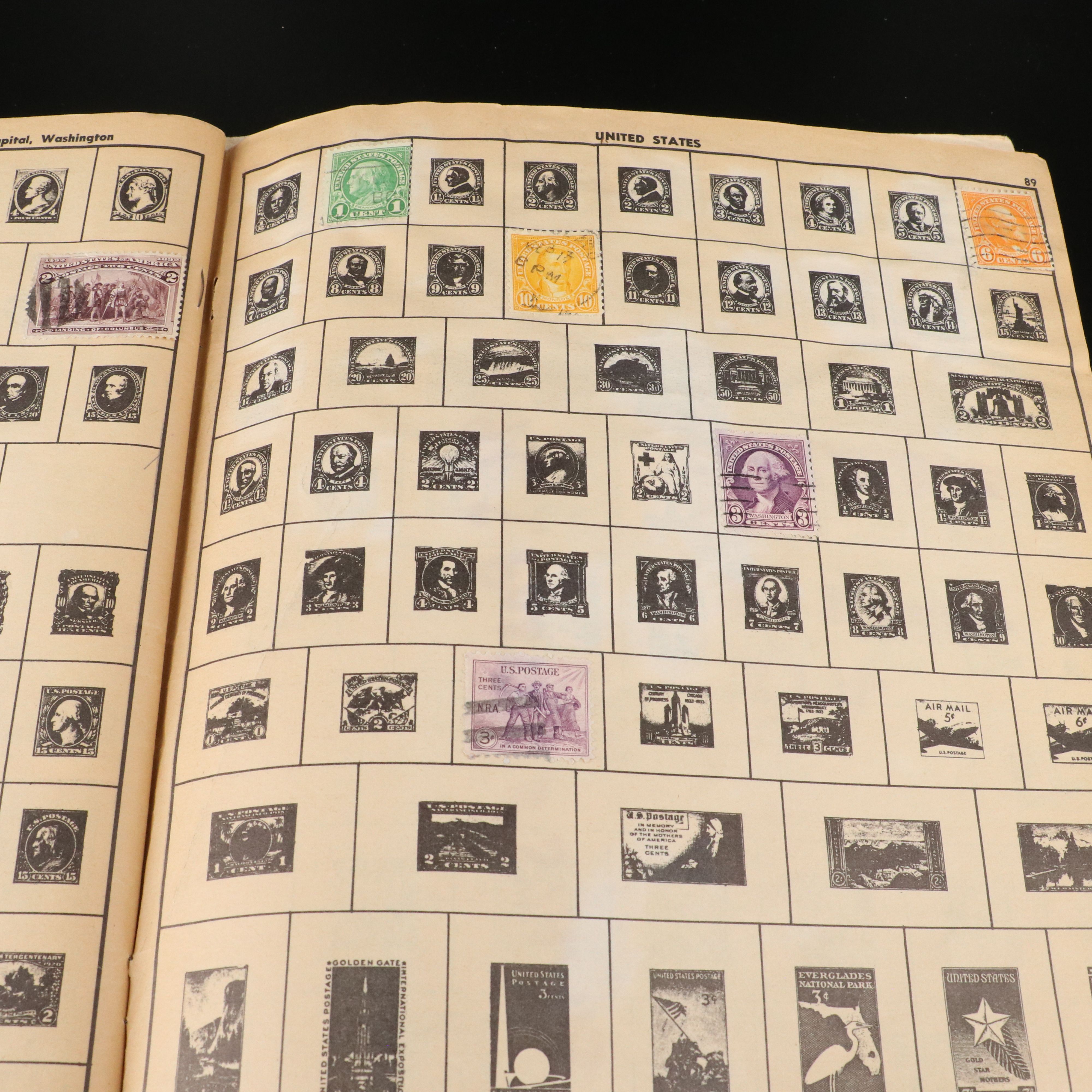 Collection of U.S. and World Stamps and U.S.S. Macon Covers