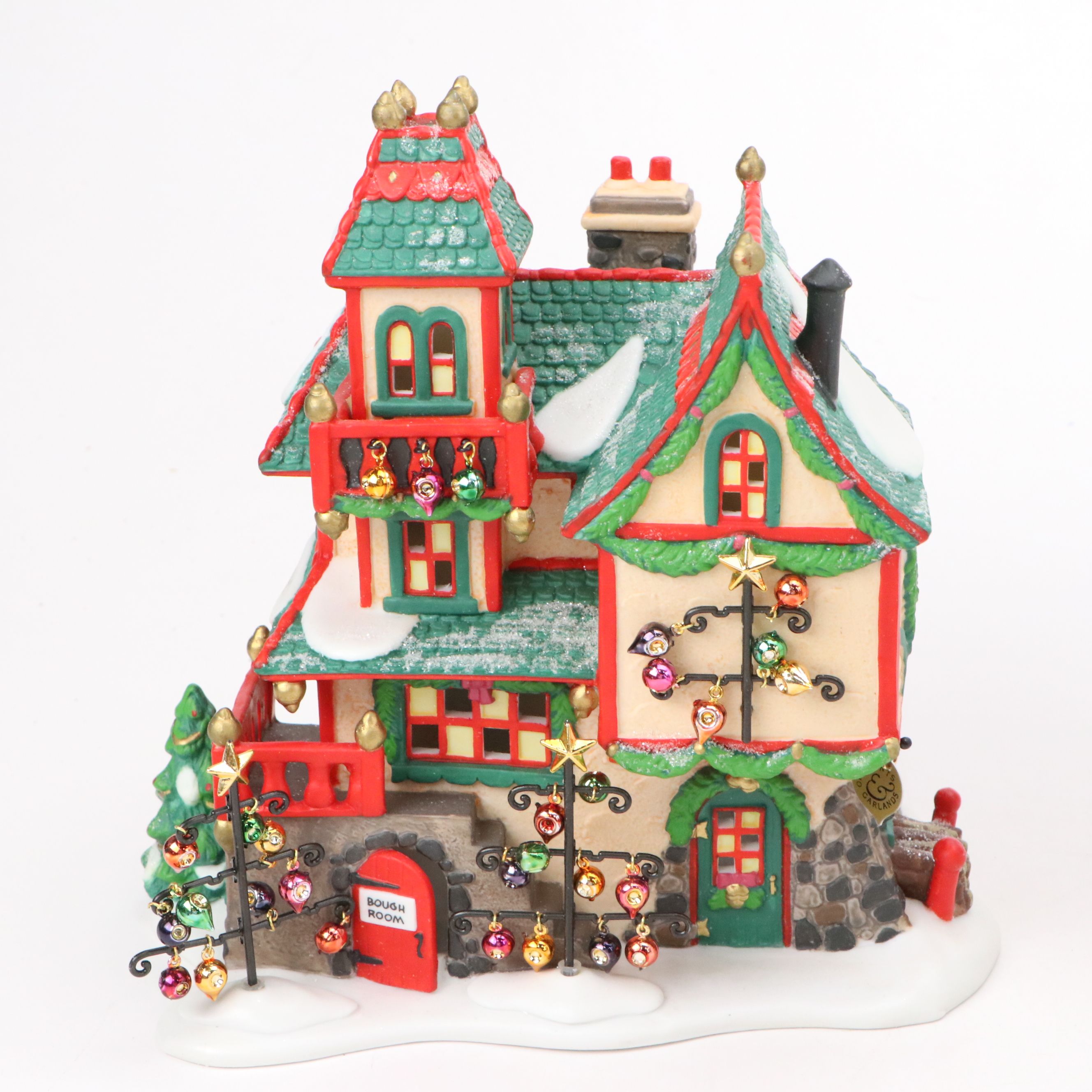 Department 56 "Heritage Village Collection" Figurines and Buildings with Sleigh