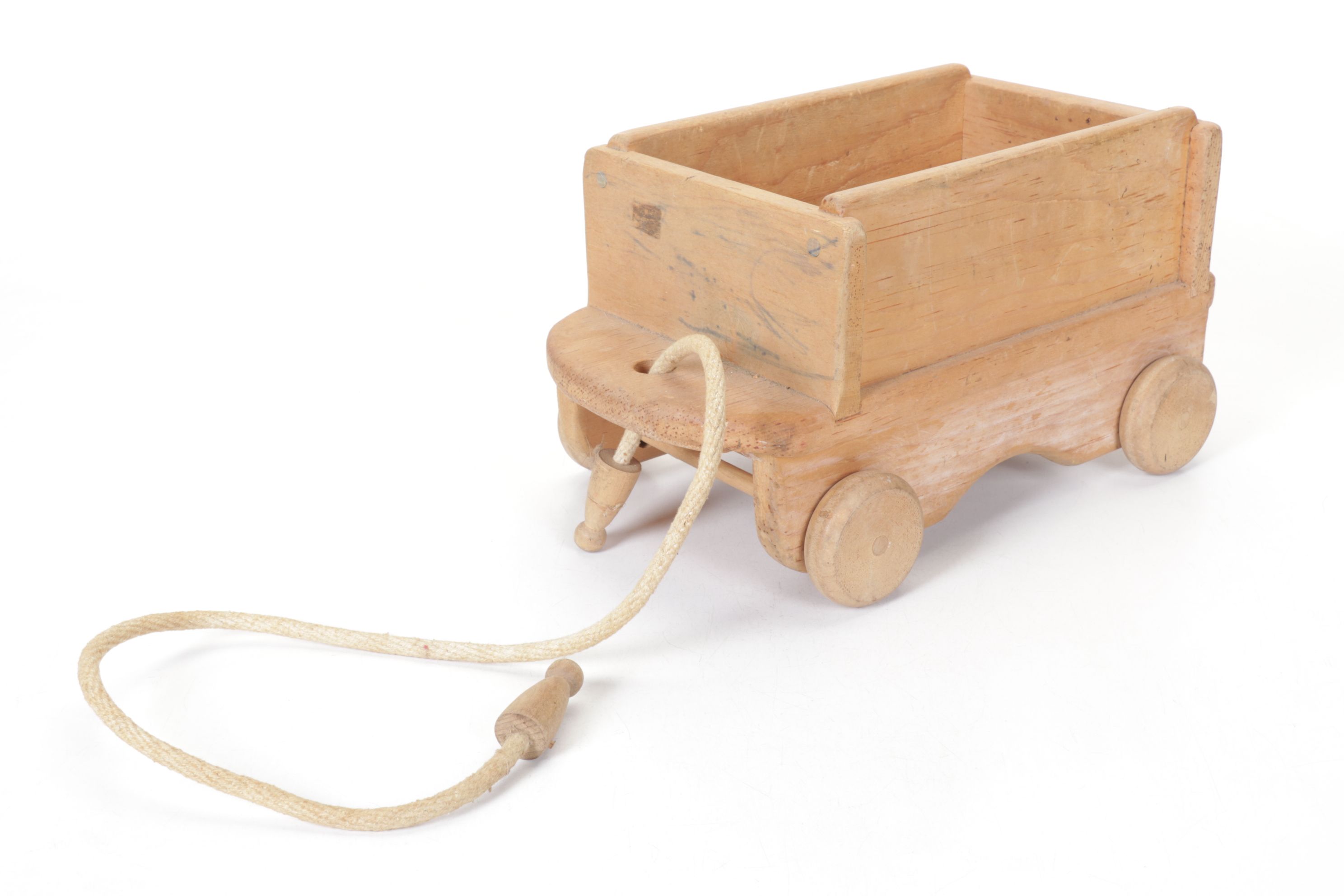 Wood Toy Train, Toy Wagon, and Massagers