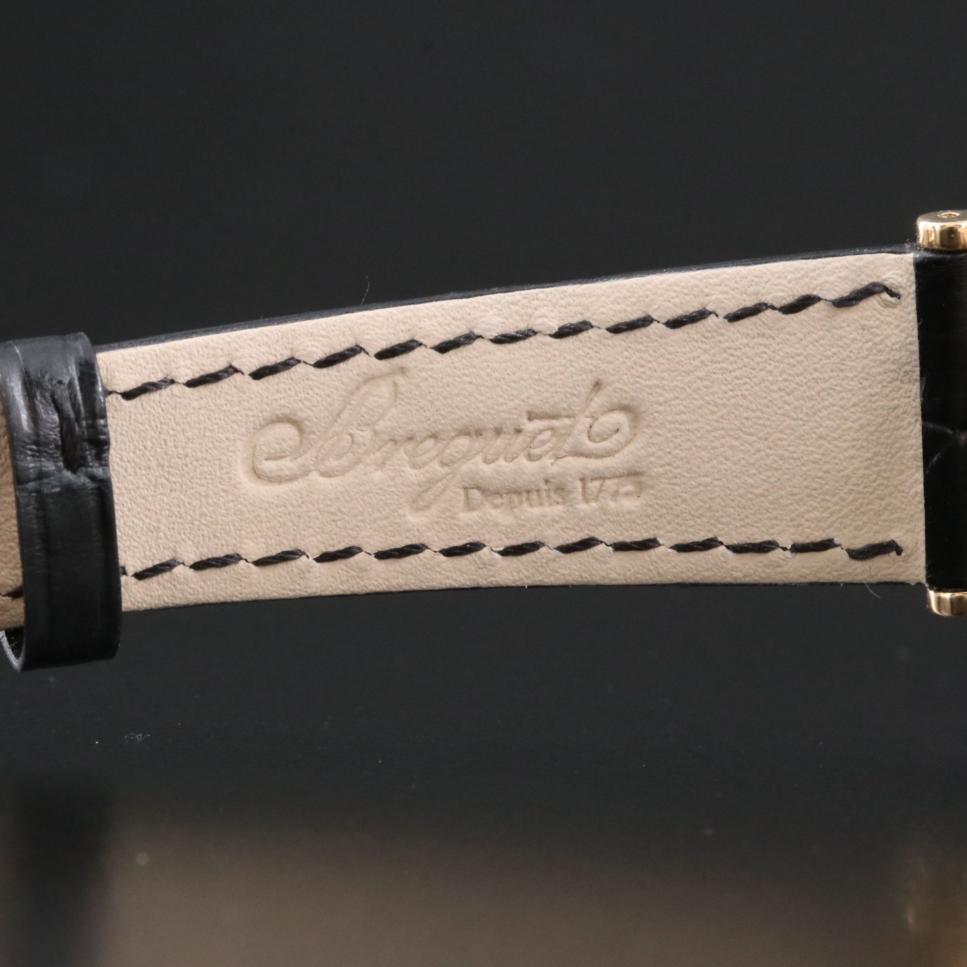 Breguet Classique 18K Yellow Gold Diamonds 35mm Automatic Watch