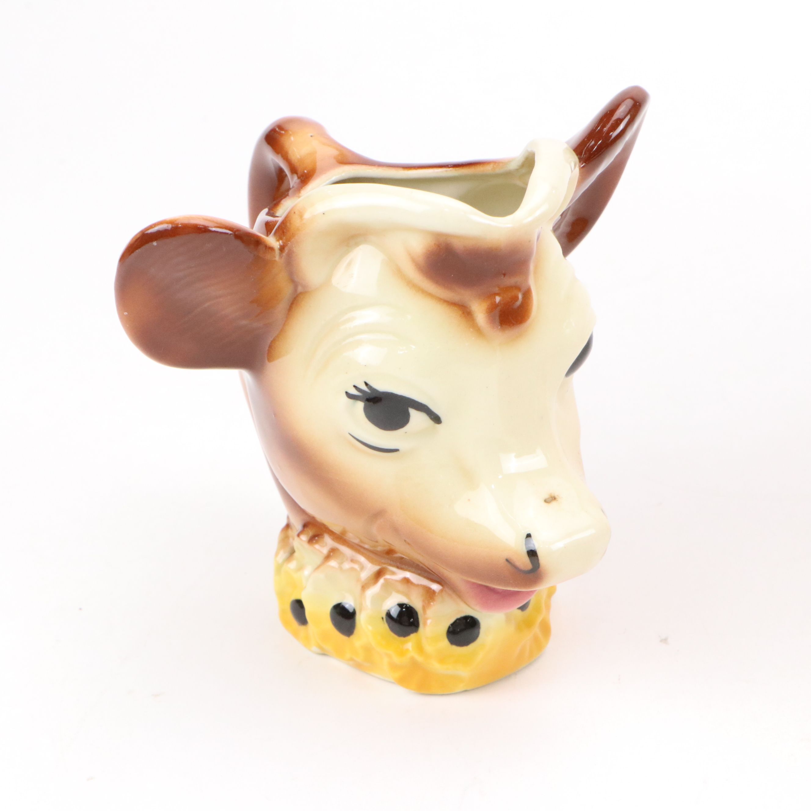 Borden "Elsie the Cow" Ceramic Cookie Jar with Mugs and More Collectibles