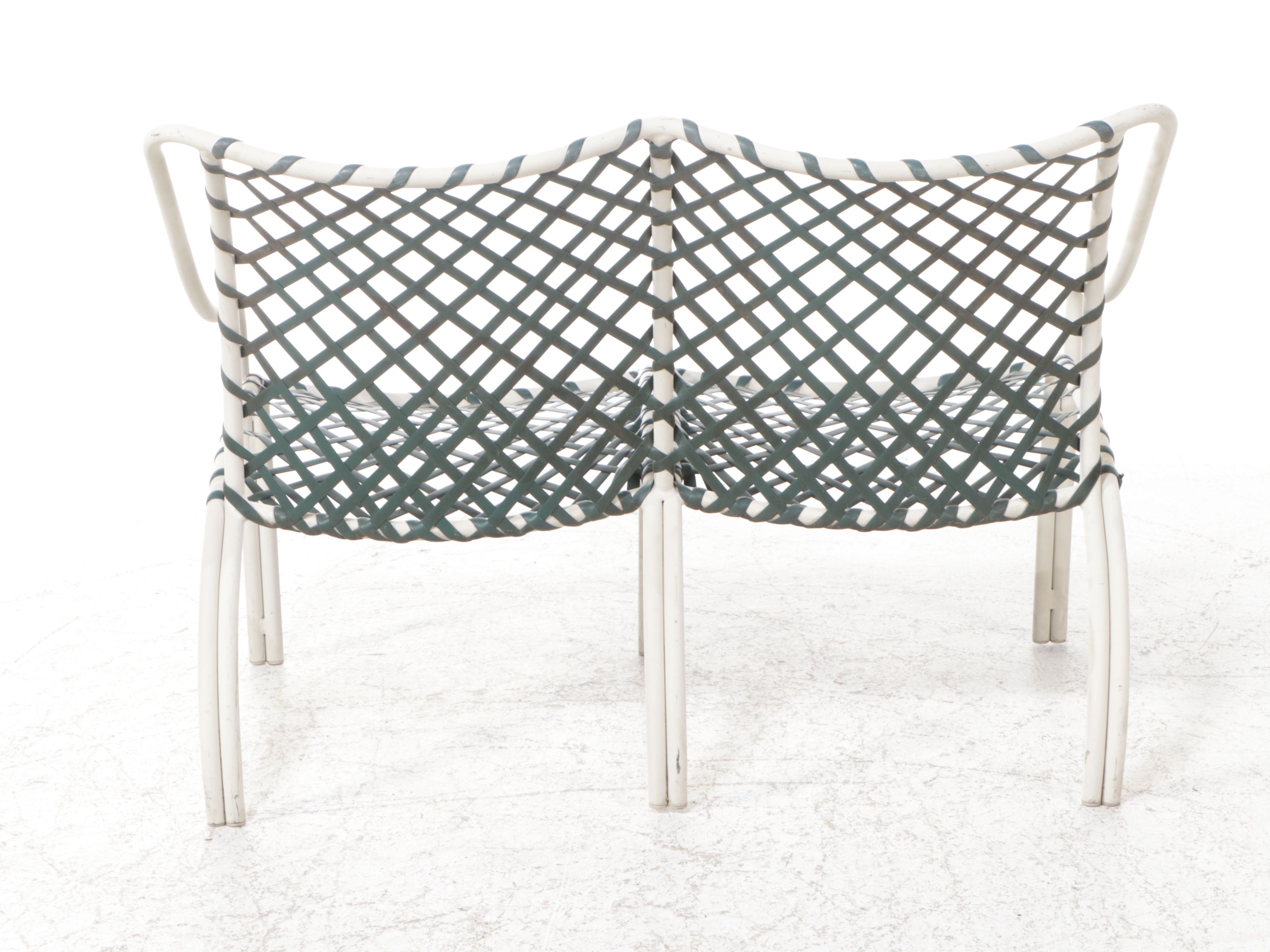 Brown Jordan "Tamiami" Settee and Coffee Table