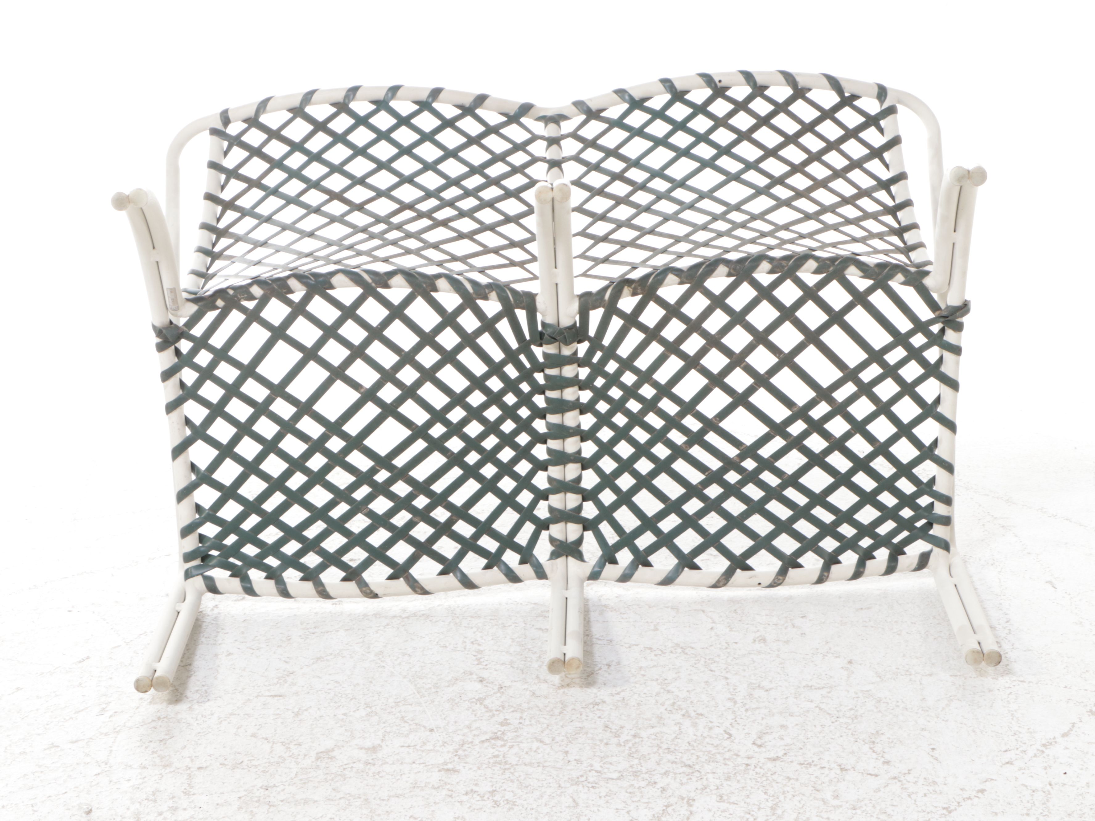 Brown Jordan "Tamiami" Settee and Coffee Table